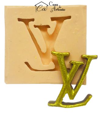 Casa do Artesão :: Logo Famoso - Louis Vuitton - Pequeno - P147