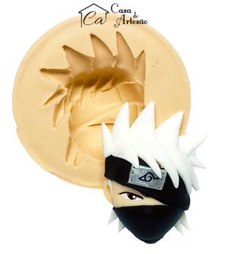 Casa do Artesão :: Naruto - Rosto Kakashi - Medio - P706 [M8246]