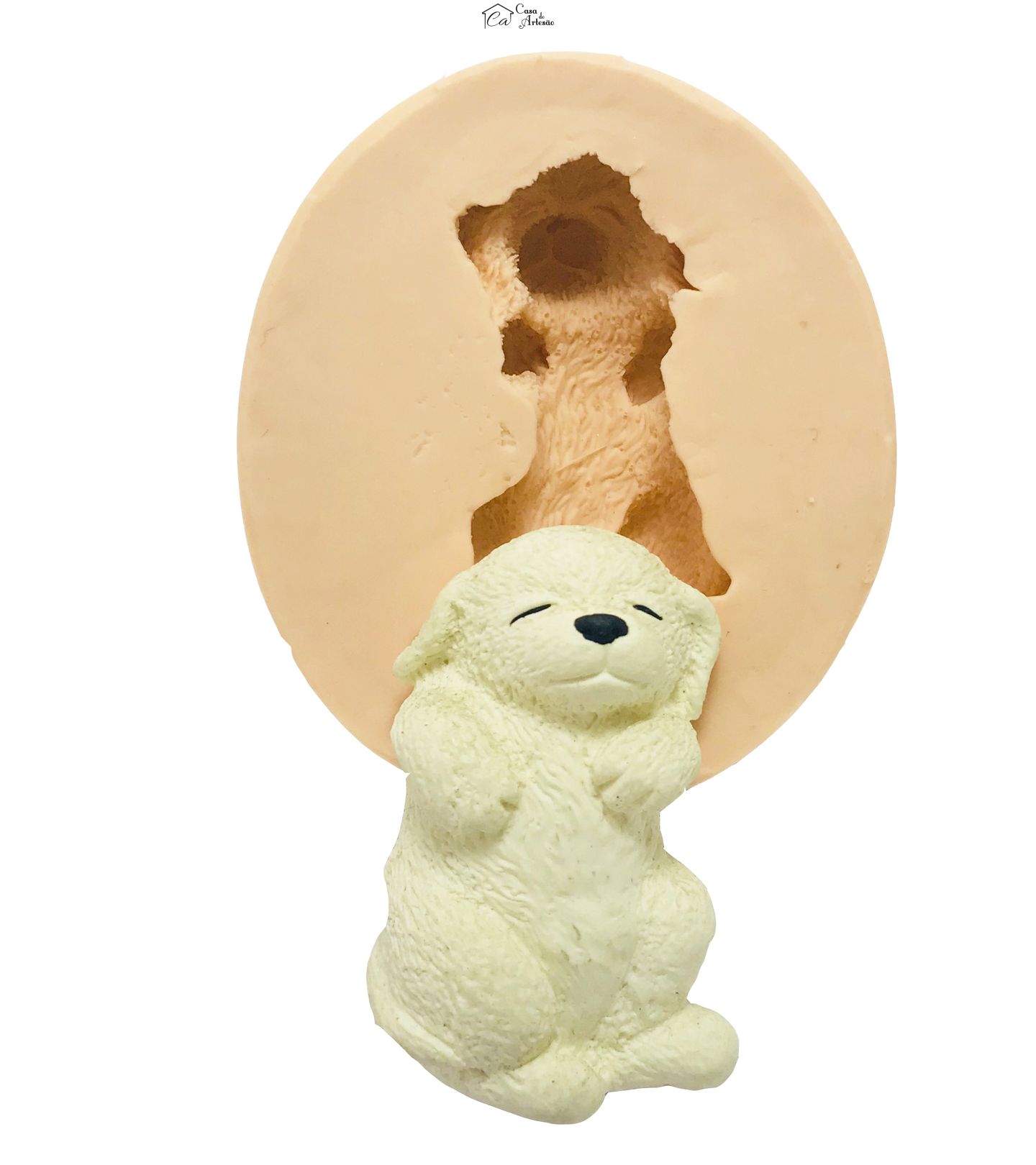 Molde de silicone - Cachorro Dormindo