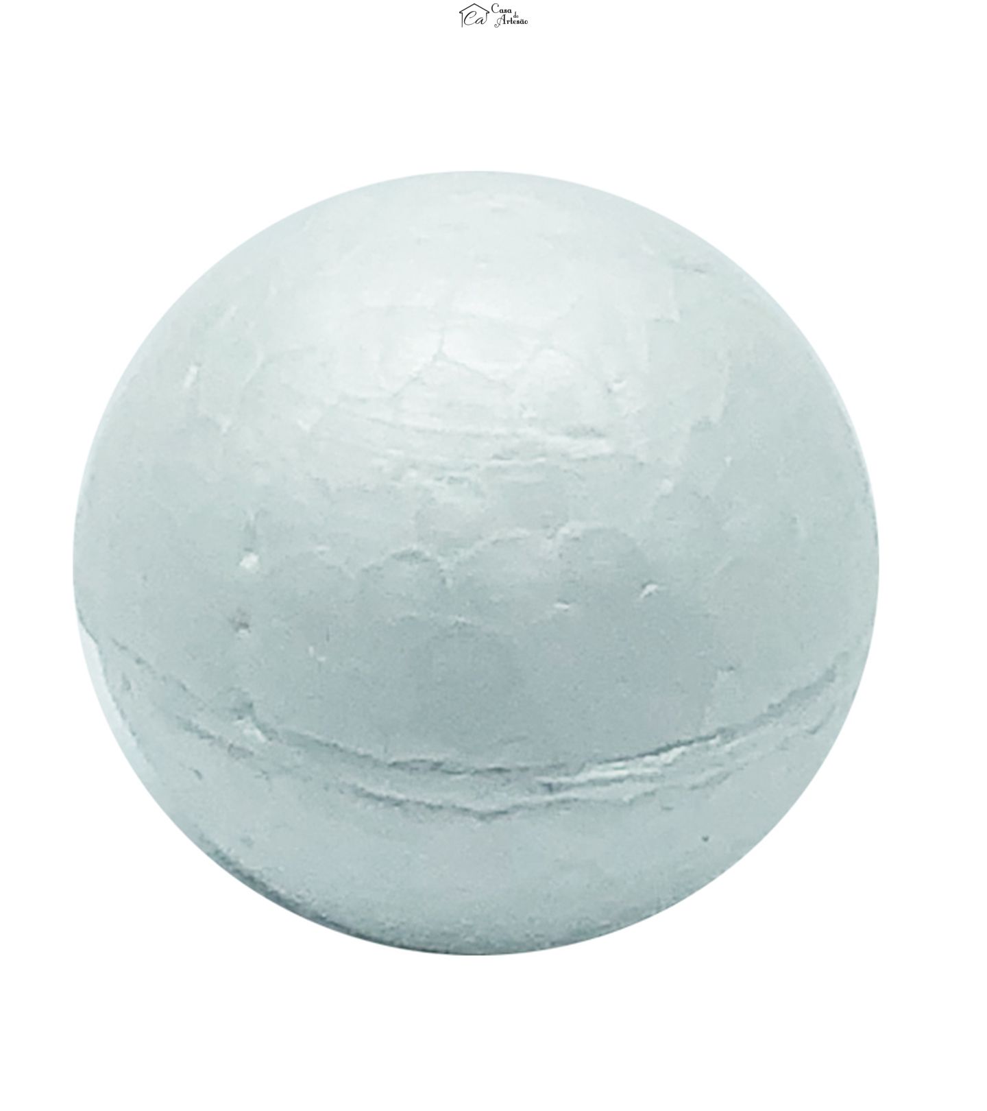 Isopor - Bola  Ø   25 mm - Pacote c/ 100 - Cod.0078