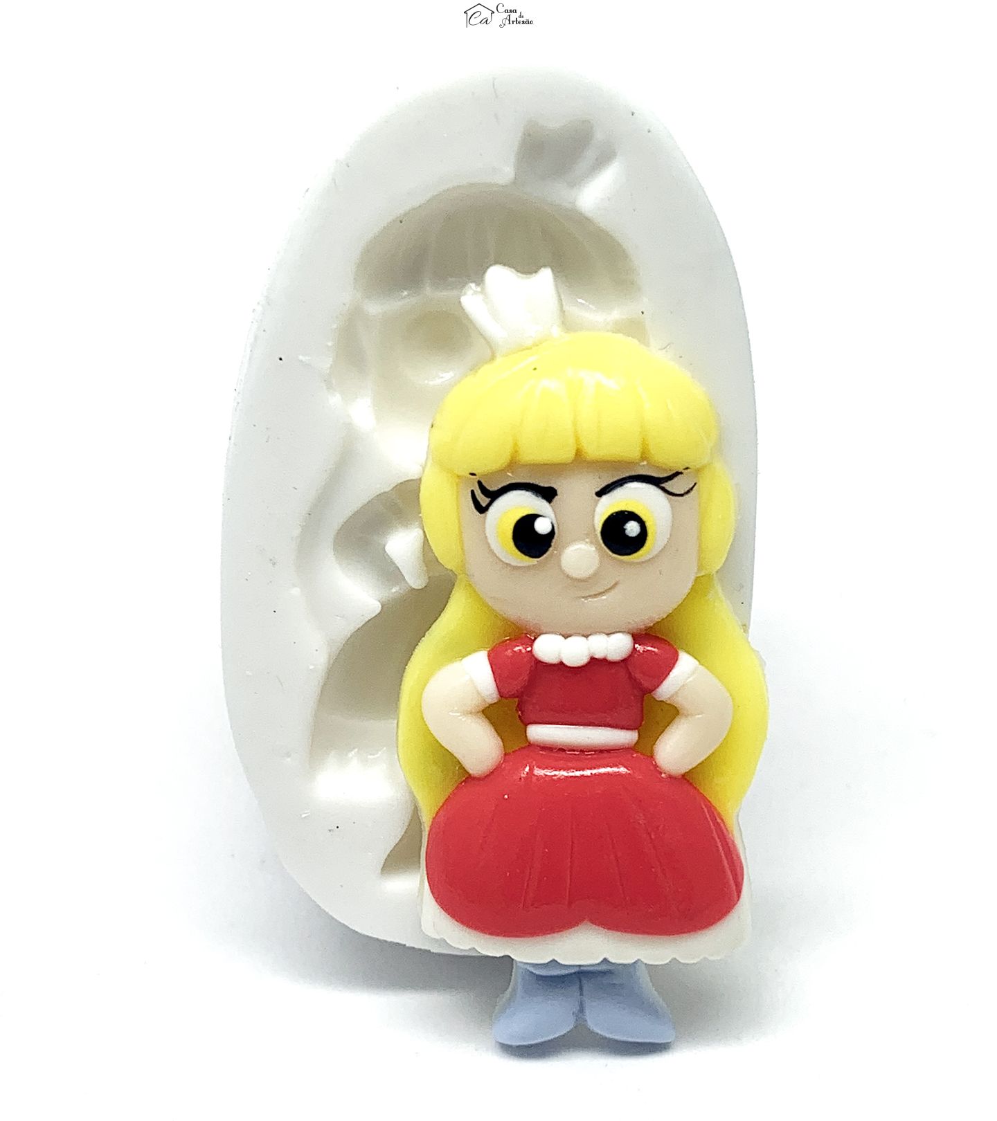 Molde de silicone - Vera e o Reino do Arco Iris - Grizelda - Media - P1196