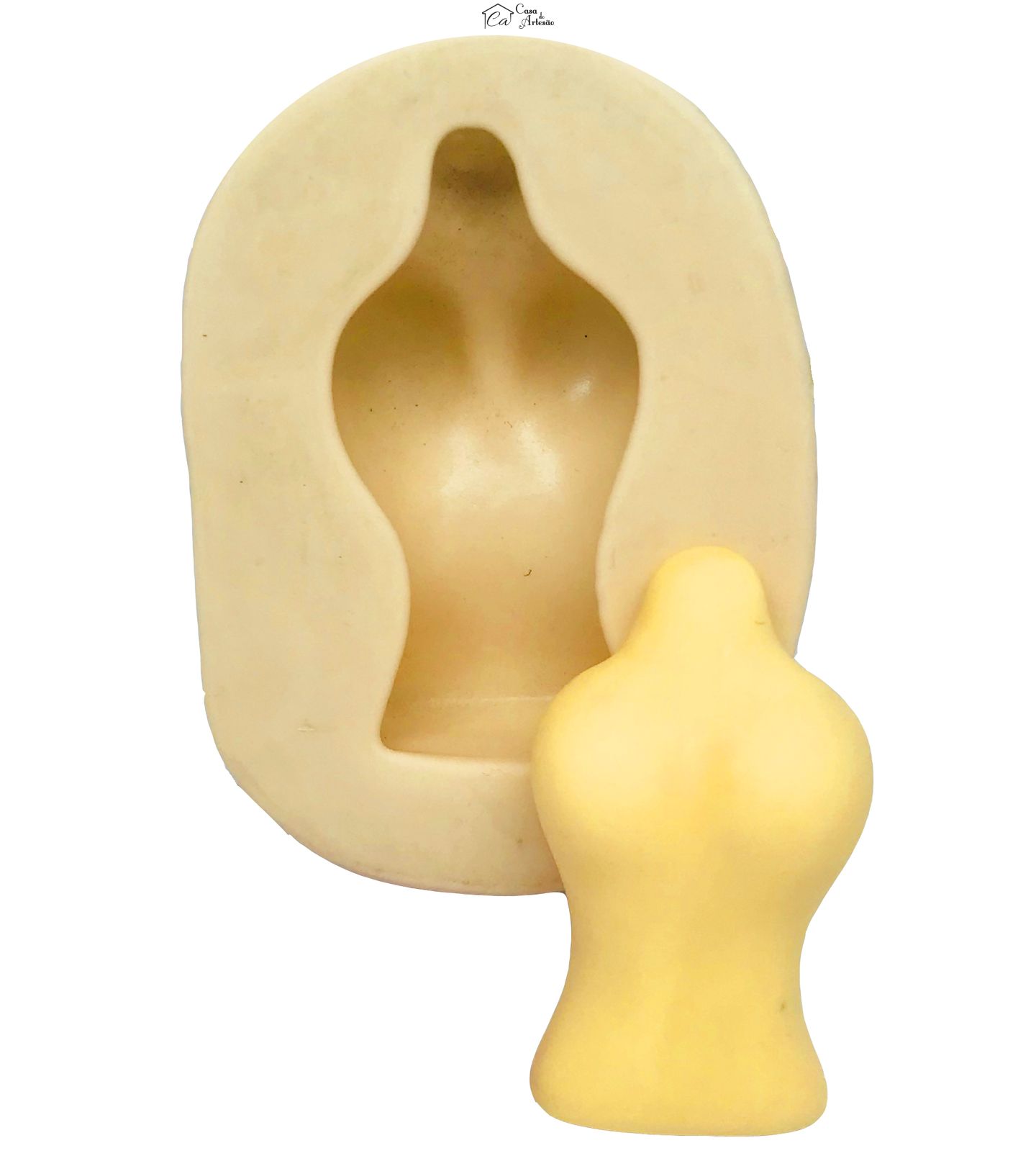 Molde de silicone - Busto - Mod. 4