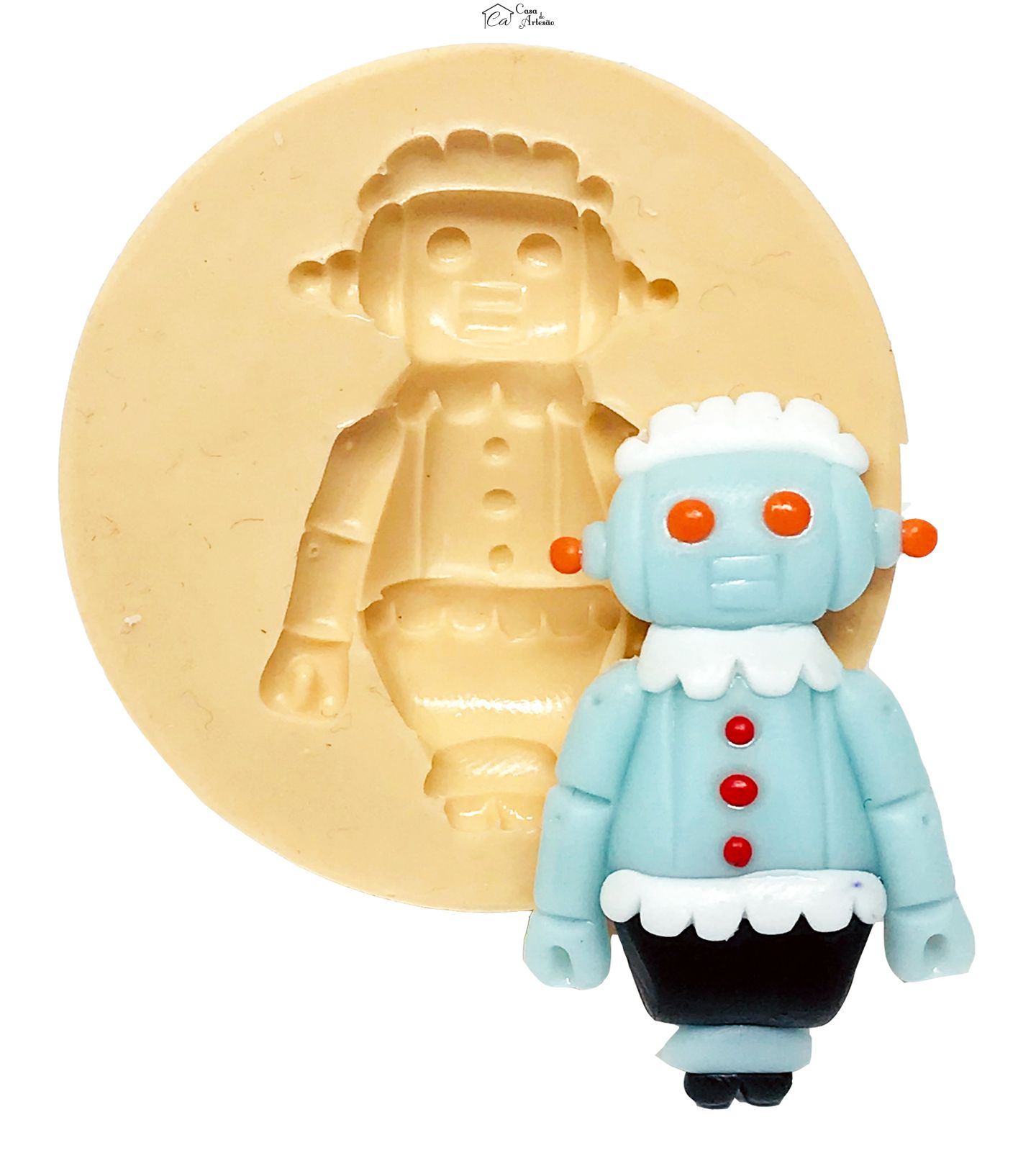 Molde de silicone - Os Jetsons - Rosie - Medio - P637