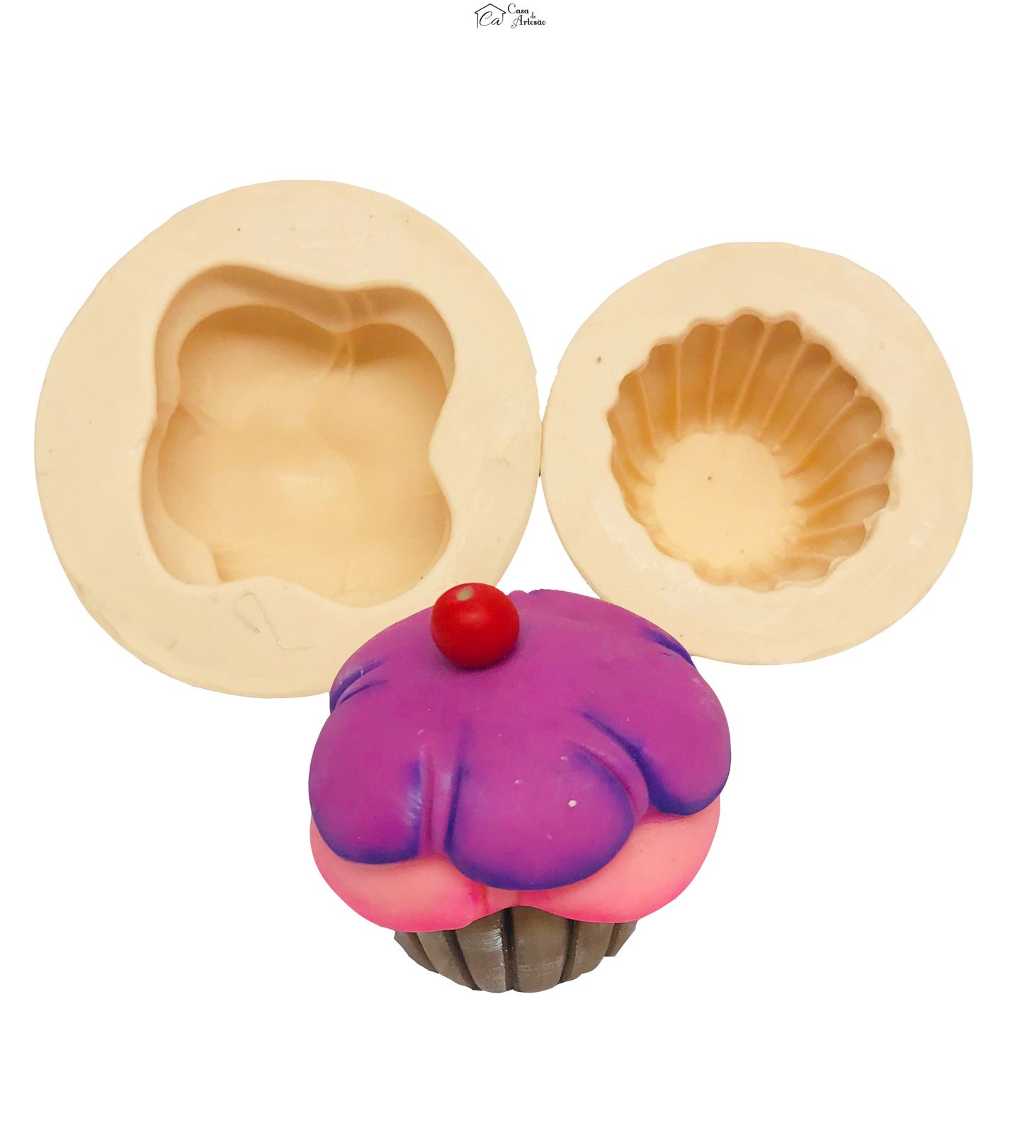 Molde de silicone - Bolo - Cupcakes