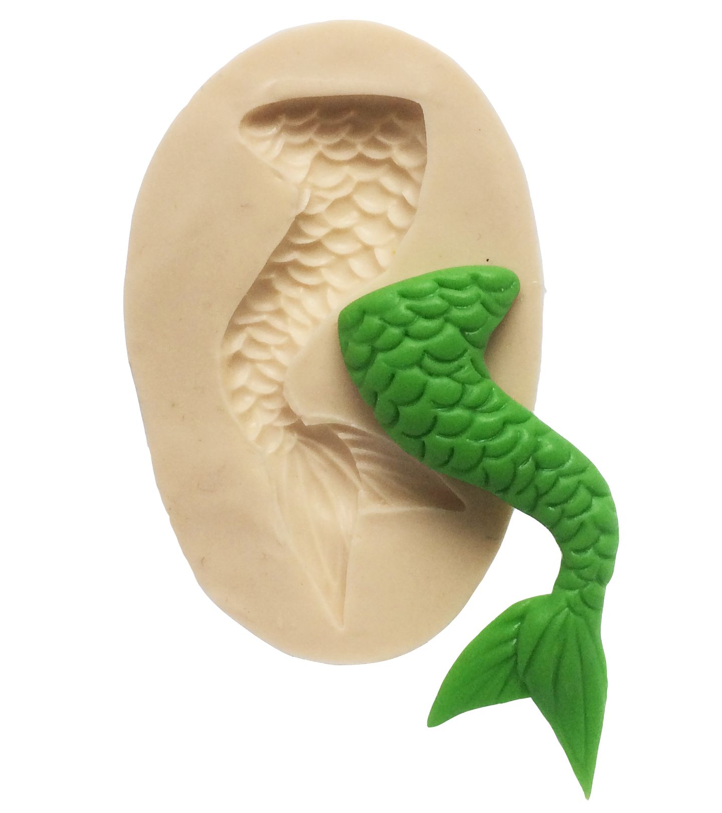 Molde de silicone - Cauda Sereia - Mod.02 - P243