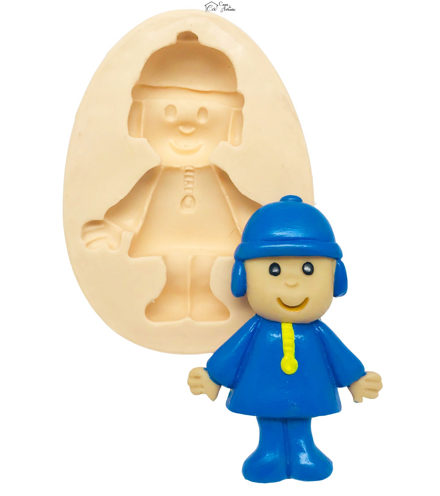 Molde de silicone - Pocoyo
