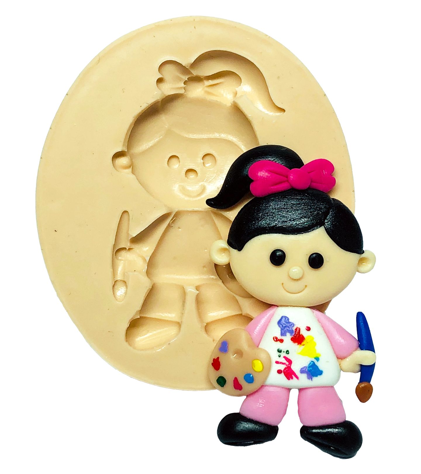 Pintando o 7 - Menina - Grande - P706