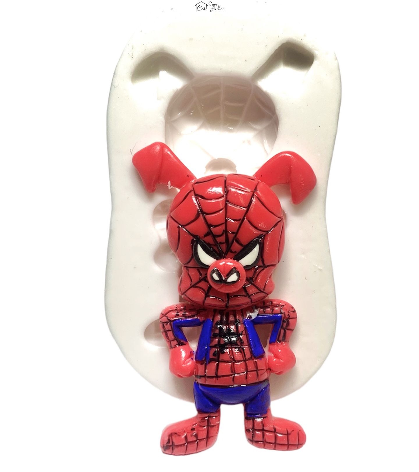 Molde de silicone - Porco Aranha - Grande - P1229