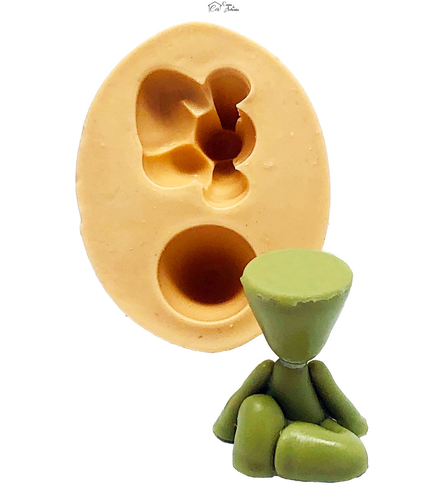 Molde de silicone - Vaso Bob I - Pequeno - P857