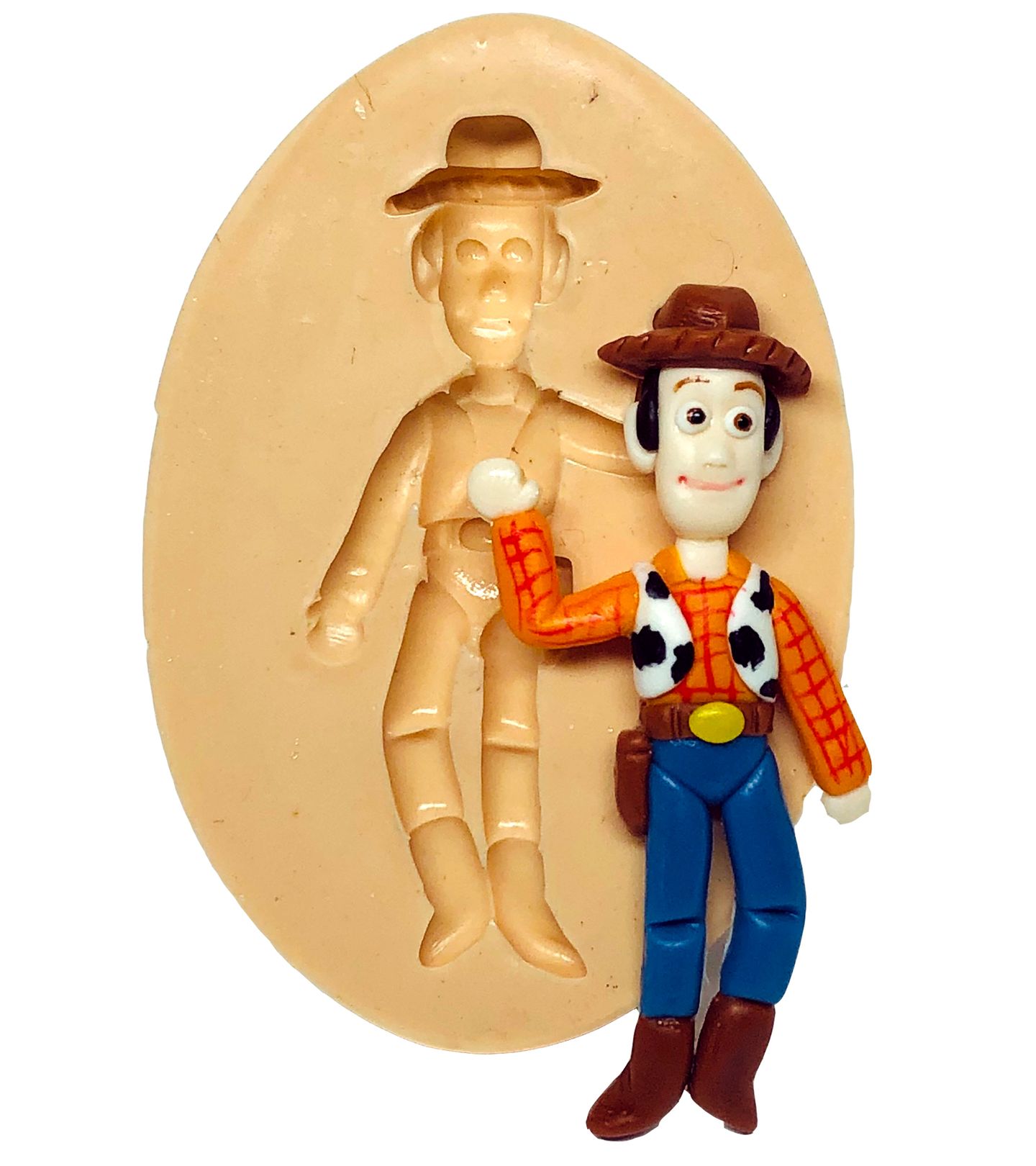 Molde de silicone - Toy Story - Woody - Medio - P657