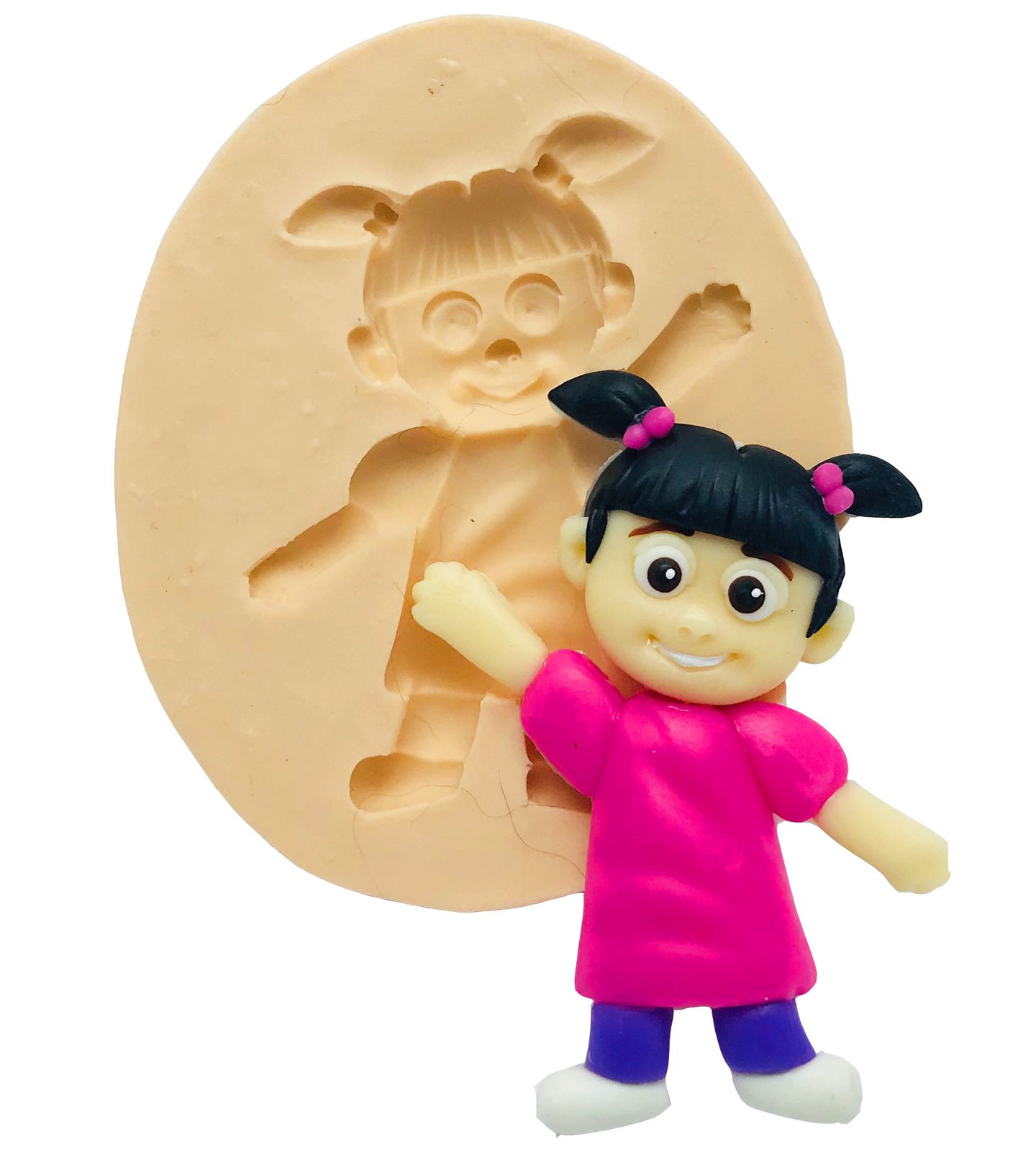 Molde de silicone - Monstros S/A - Boo Media - P453