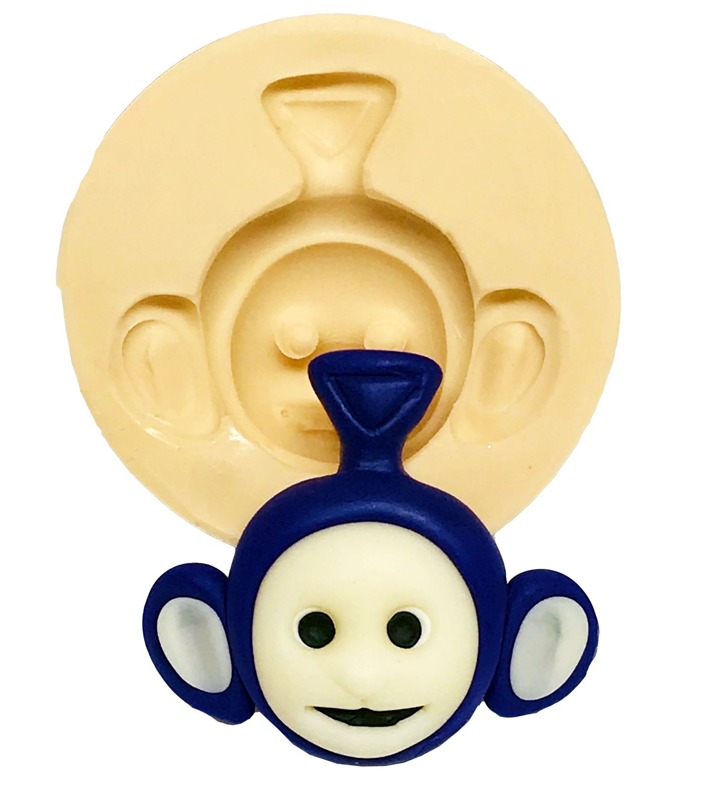 Teletubbies - Rosto Tinky Winky - Pequeno - P573