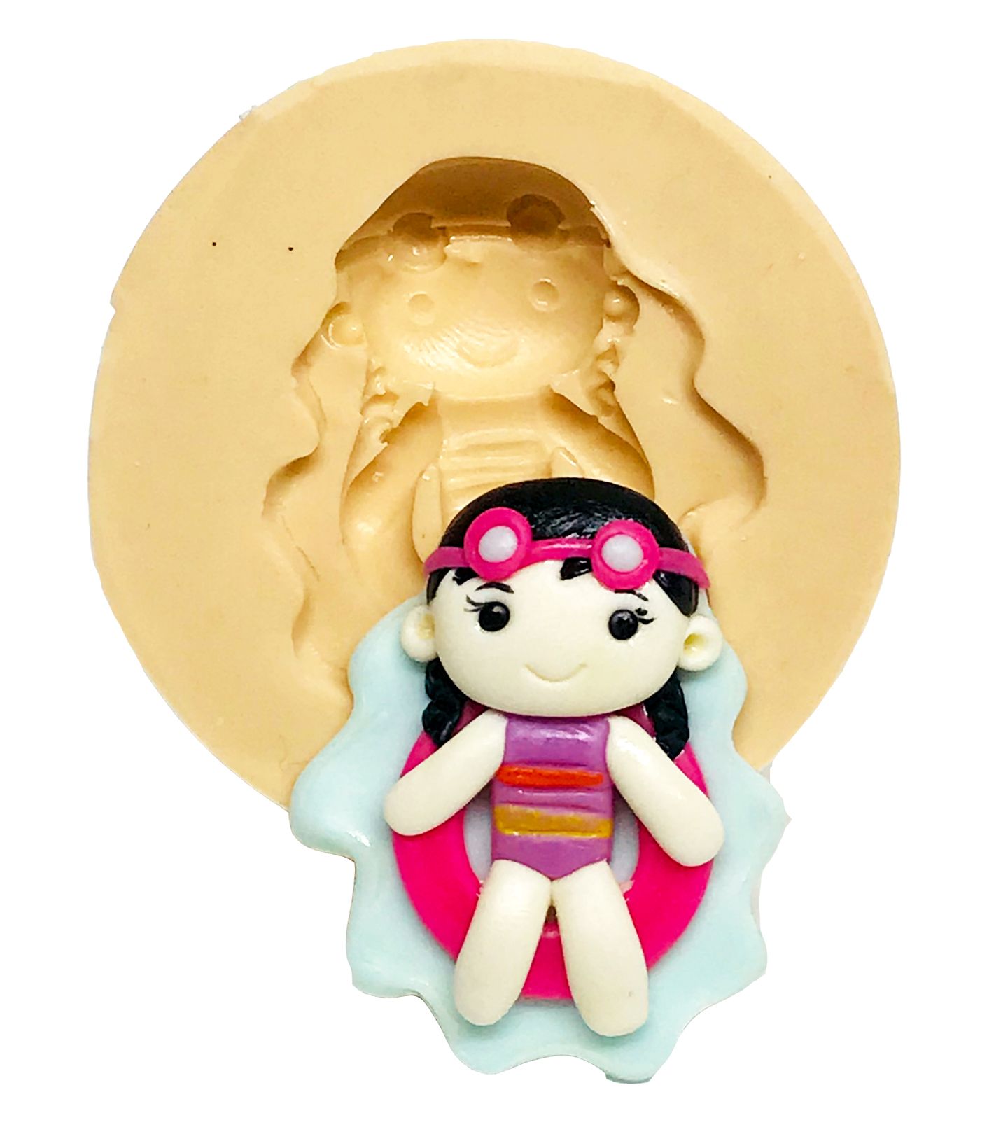 Pool Party - Menina na Boia - Pequena - P607