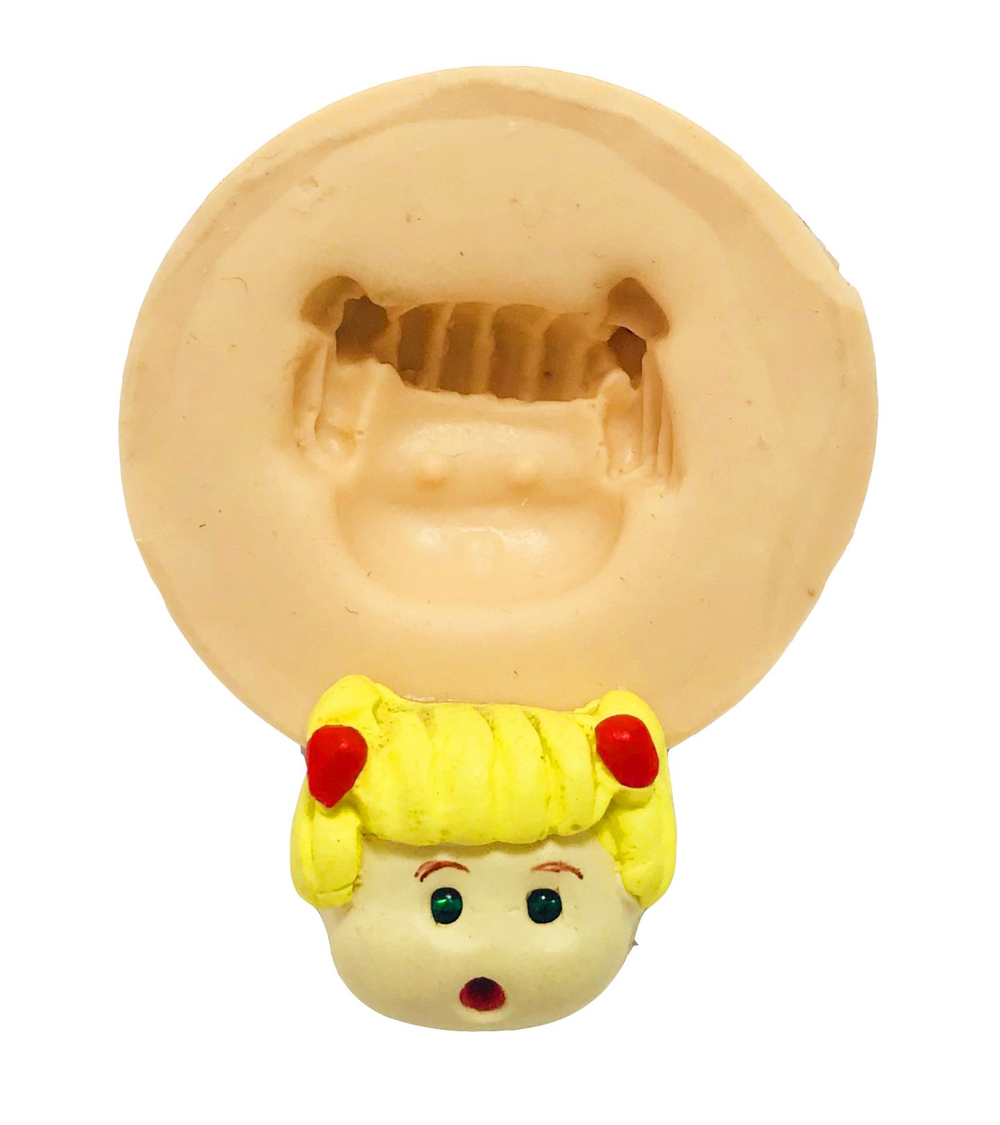 Rosto Menina c/ Cabelo