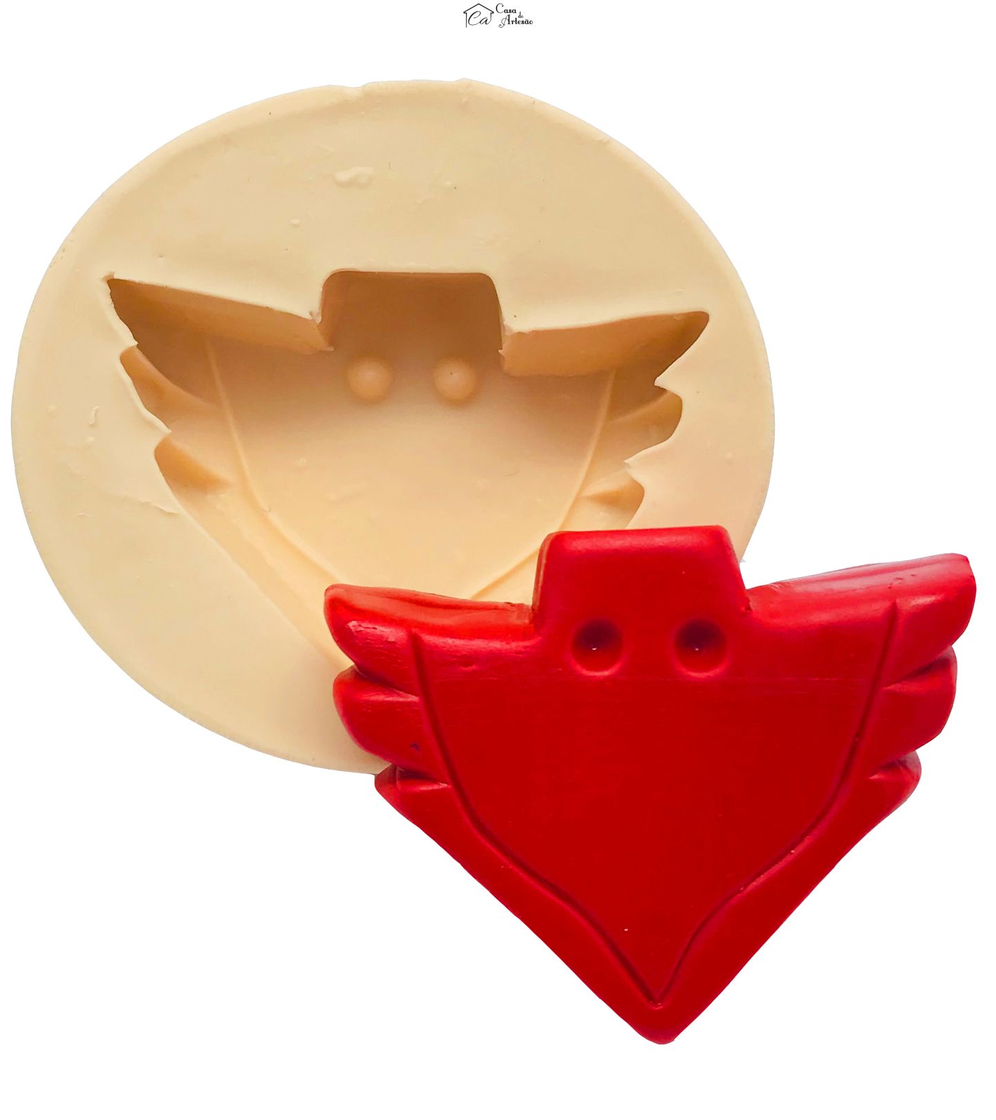 Molde de silicone - PJMasks - Mascara Owlette - Grande - P458