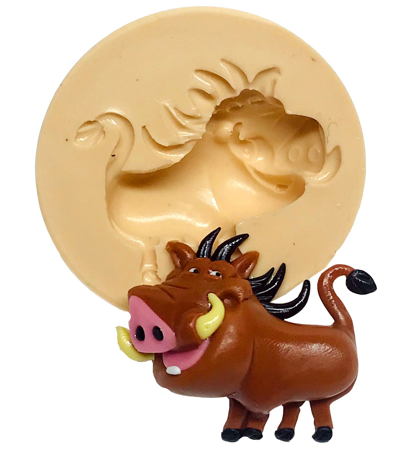 Molde de silicone - Rei Leão - Pumba - Medio - P613