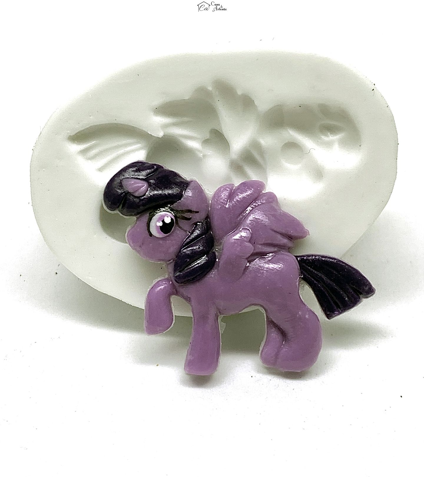 Molde de silicone - Meu Pequeno Ponei - Twilight Sparkle - Pequena - P1199