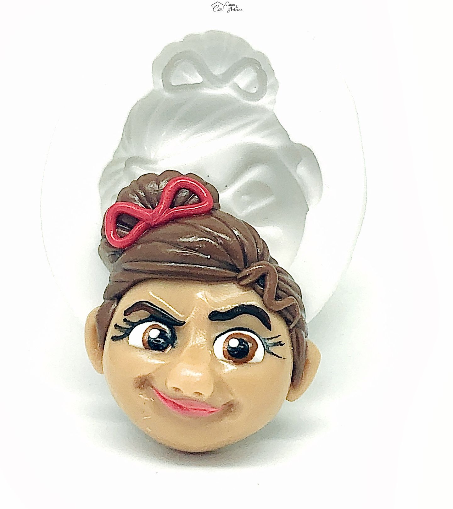 Molde de silicone - Encanto - Rosto Luisa - Medio - P1122