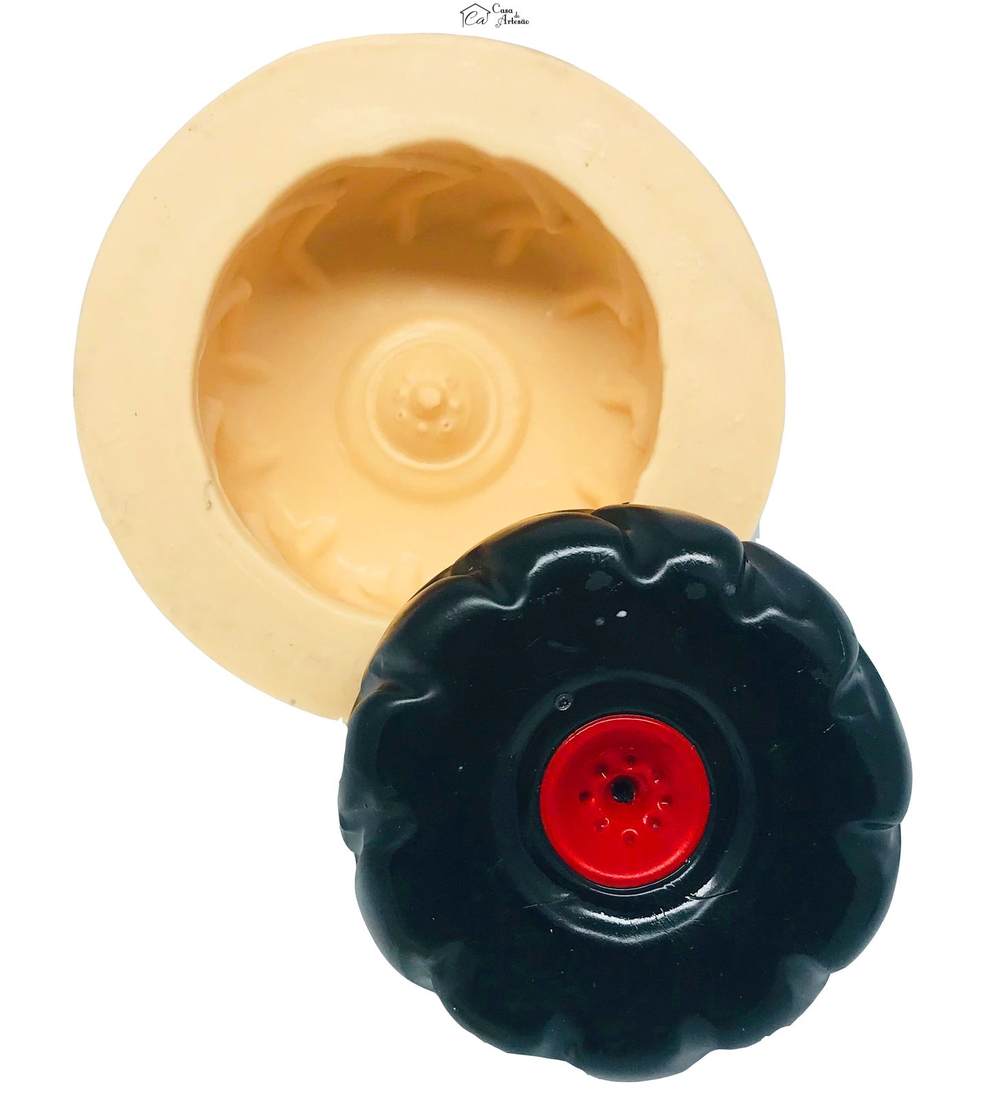 Molde de silicone - Blaze and the Monster Machines - Roda Grande - Mod.02