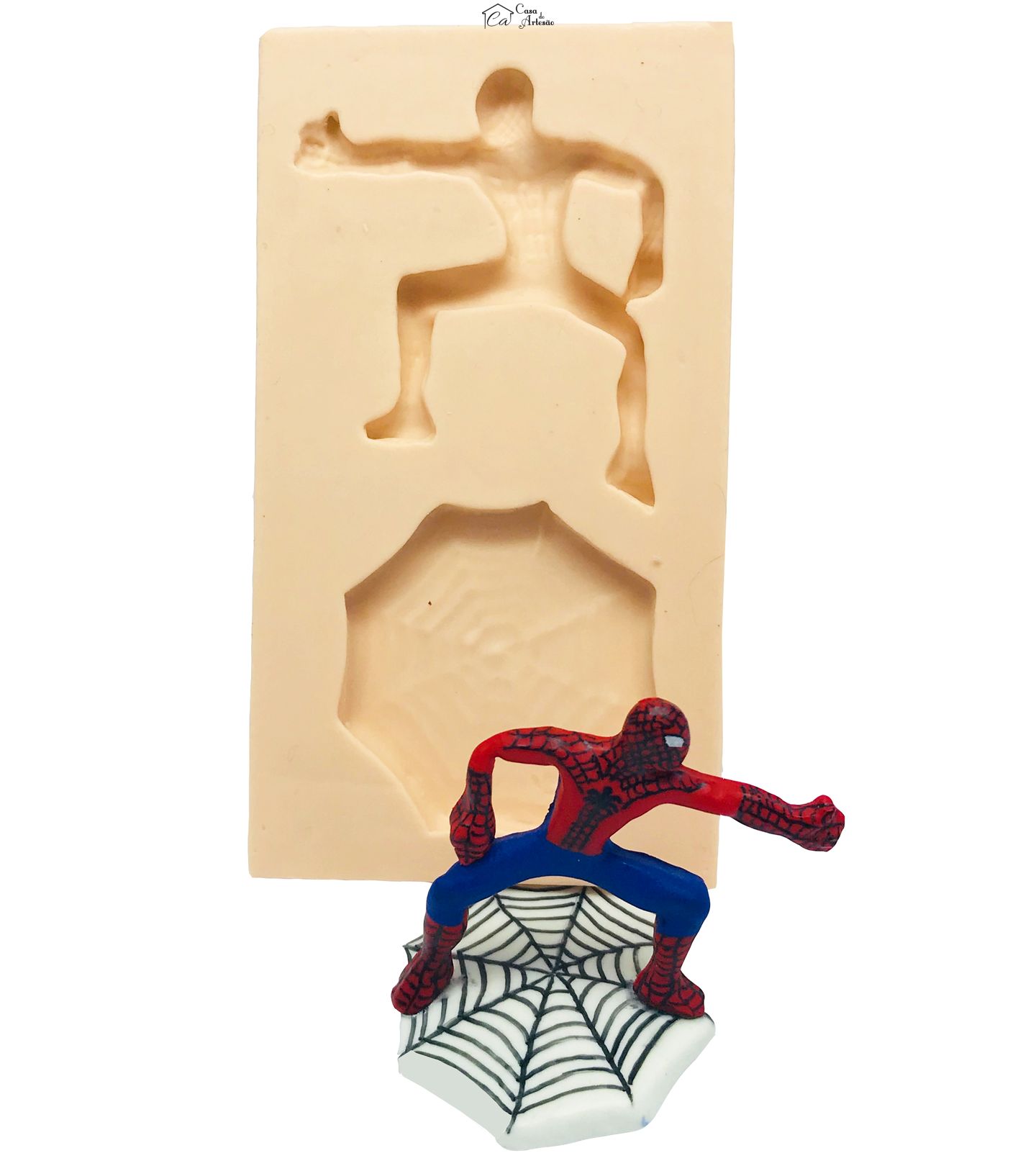 Molde de silicone - Homem Aranha - P132