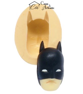 Casa do Artesão :: Liga da Justiça - Rosto Batman - Medio - P395 [M7632]