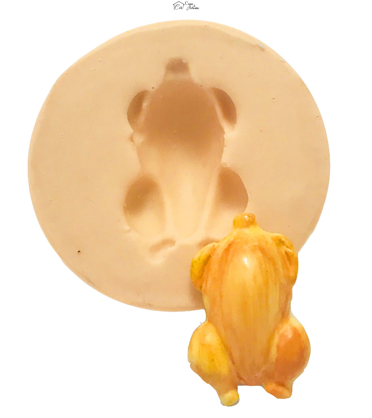 Molde de silicone - Frango Assado Médio