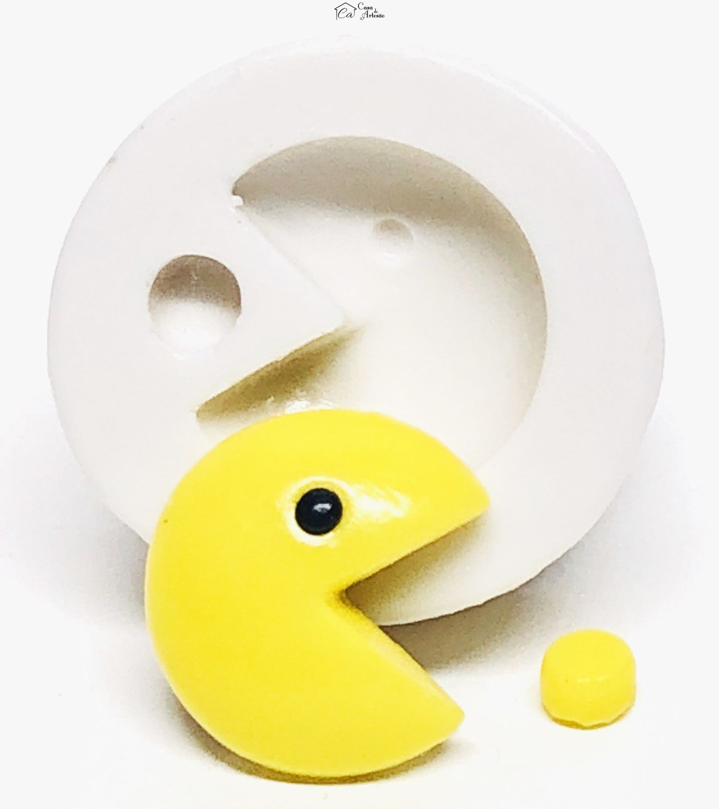 Molde de silicone - Pac Man - Pequeno - P1082