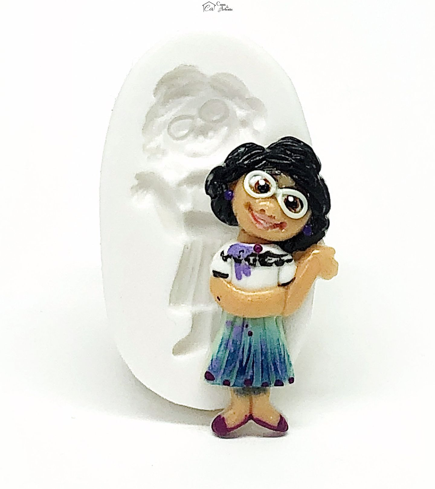 Molde de silicone - Encanto - Maribel - Pequena - P1124