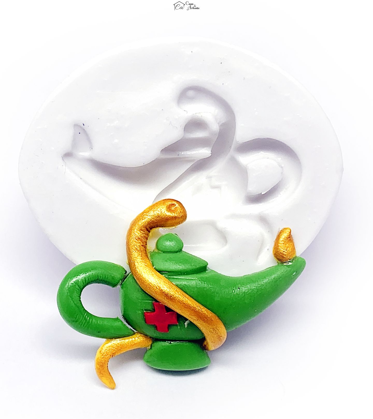 Molde de silicone - Enfermagem - Logo Pequeno - P781