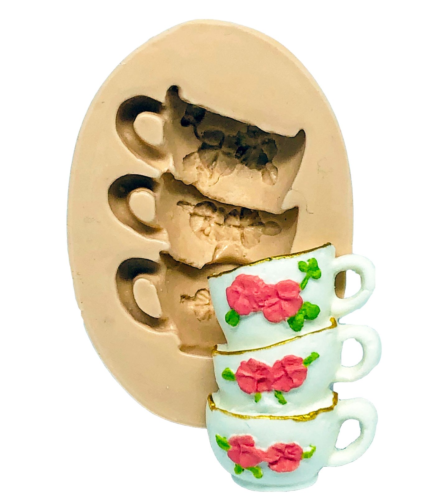 Enfeite - 3 Xícaras - P771