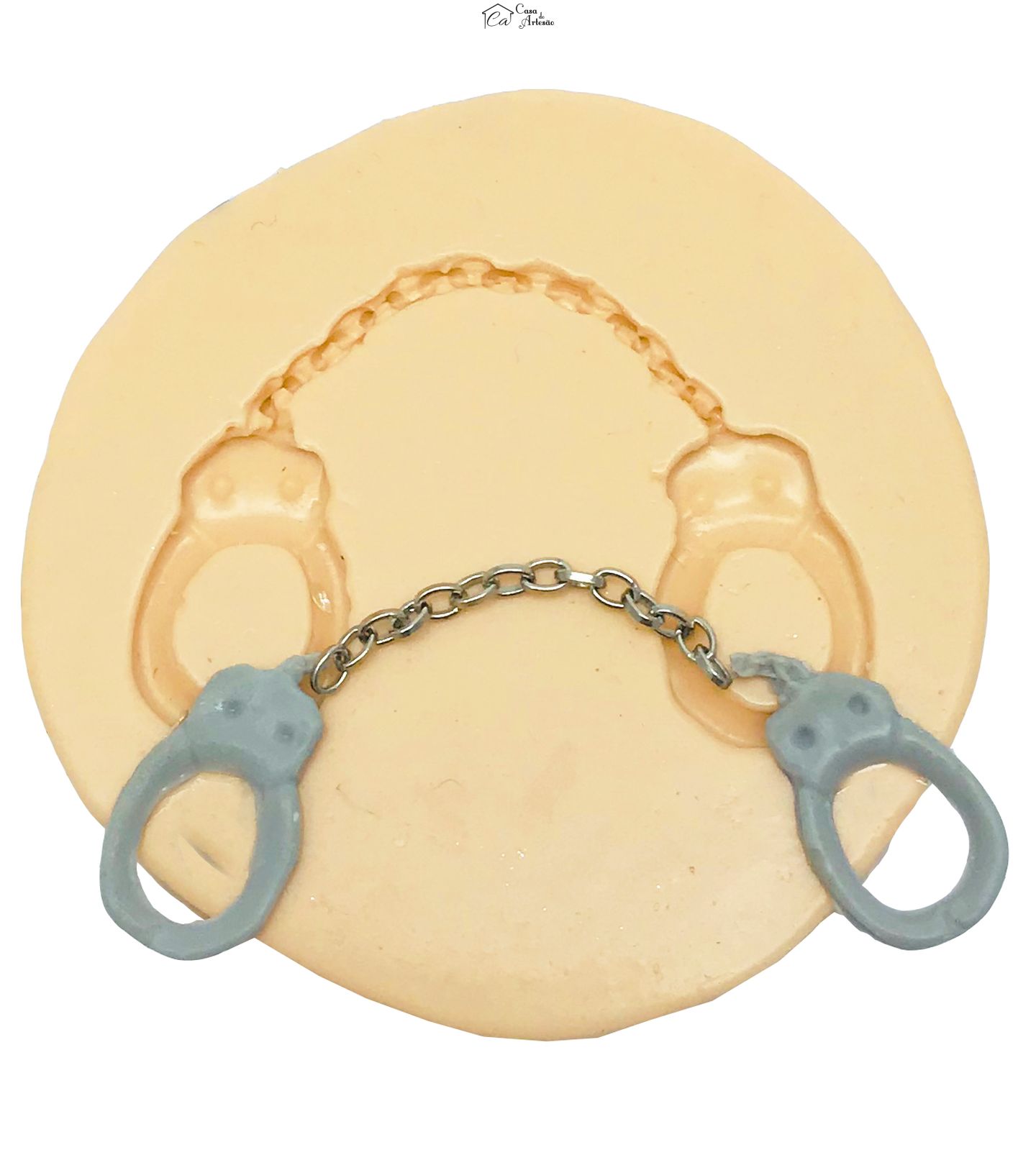 Molde de silicone - Algemas PP