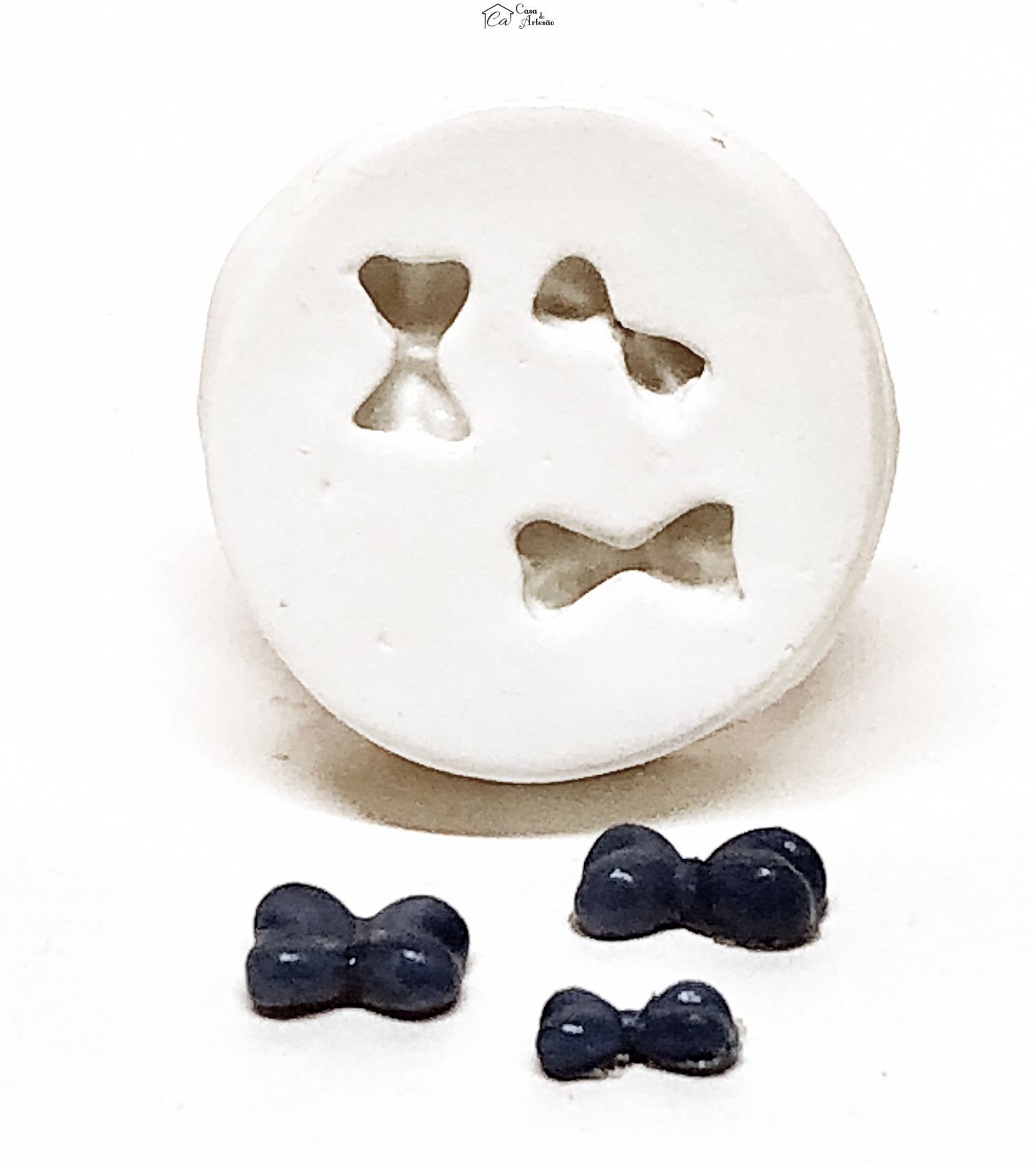 Molde de silicone - Laço Mini (3) - P271