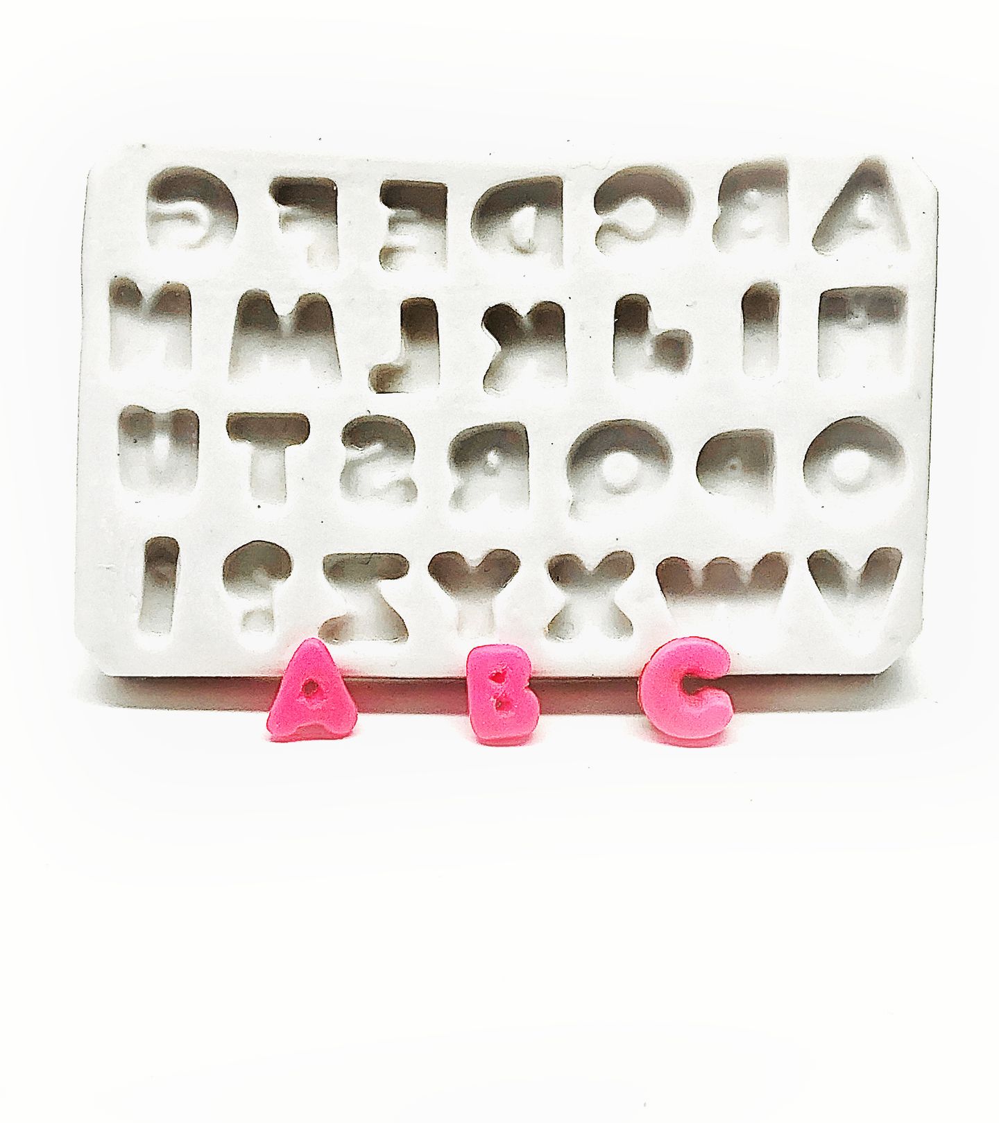 Molde de silicone - Alfabeto - P06