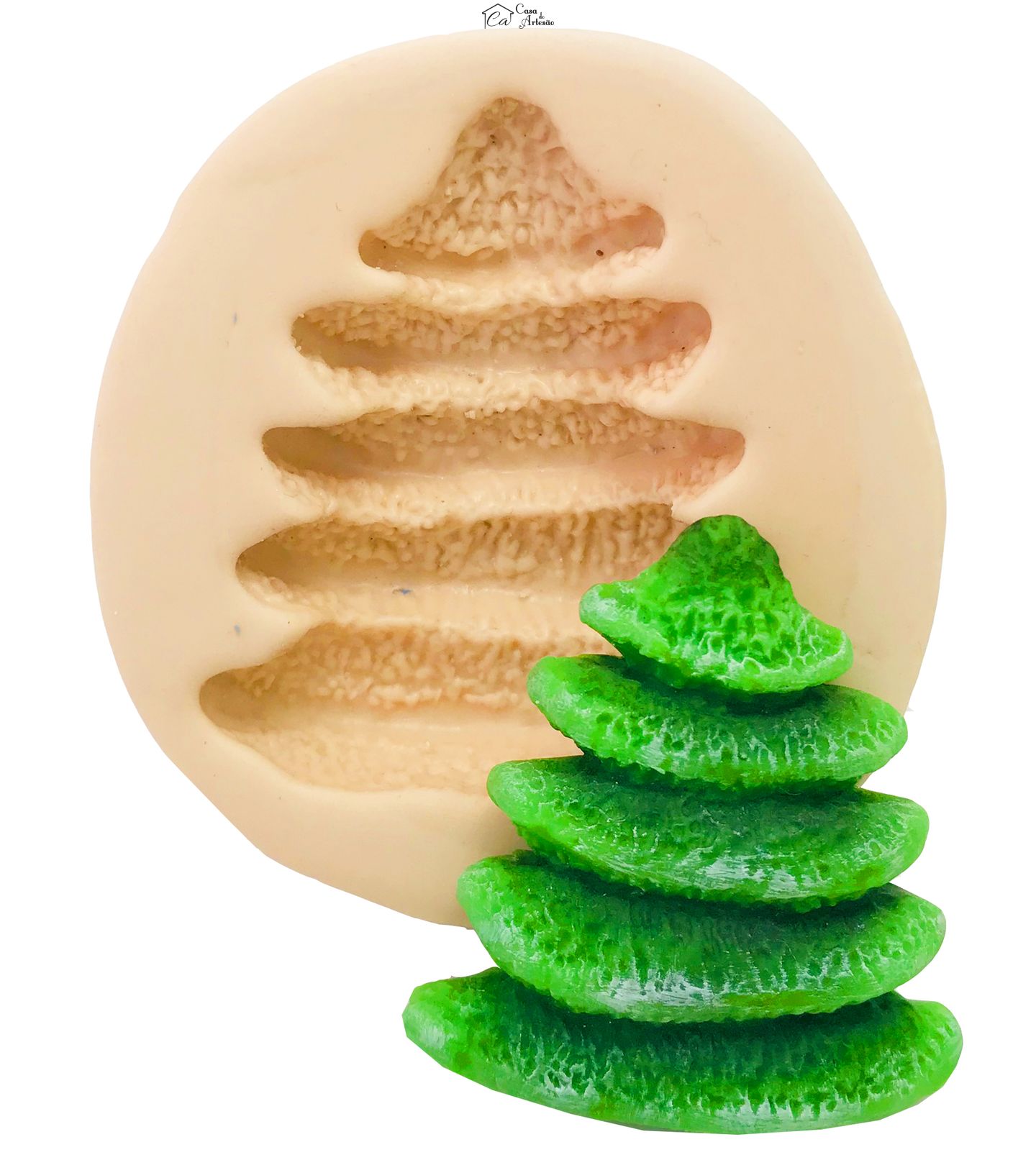 Molde de silicone - Arvore de Natal V