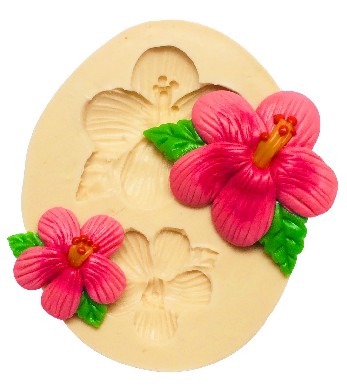 Molde de silicone - Moana - Flor - P222