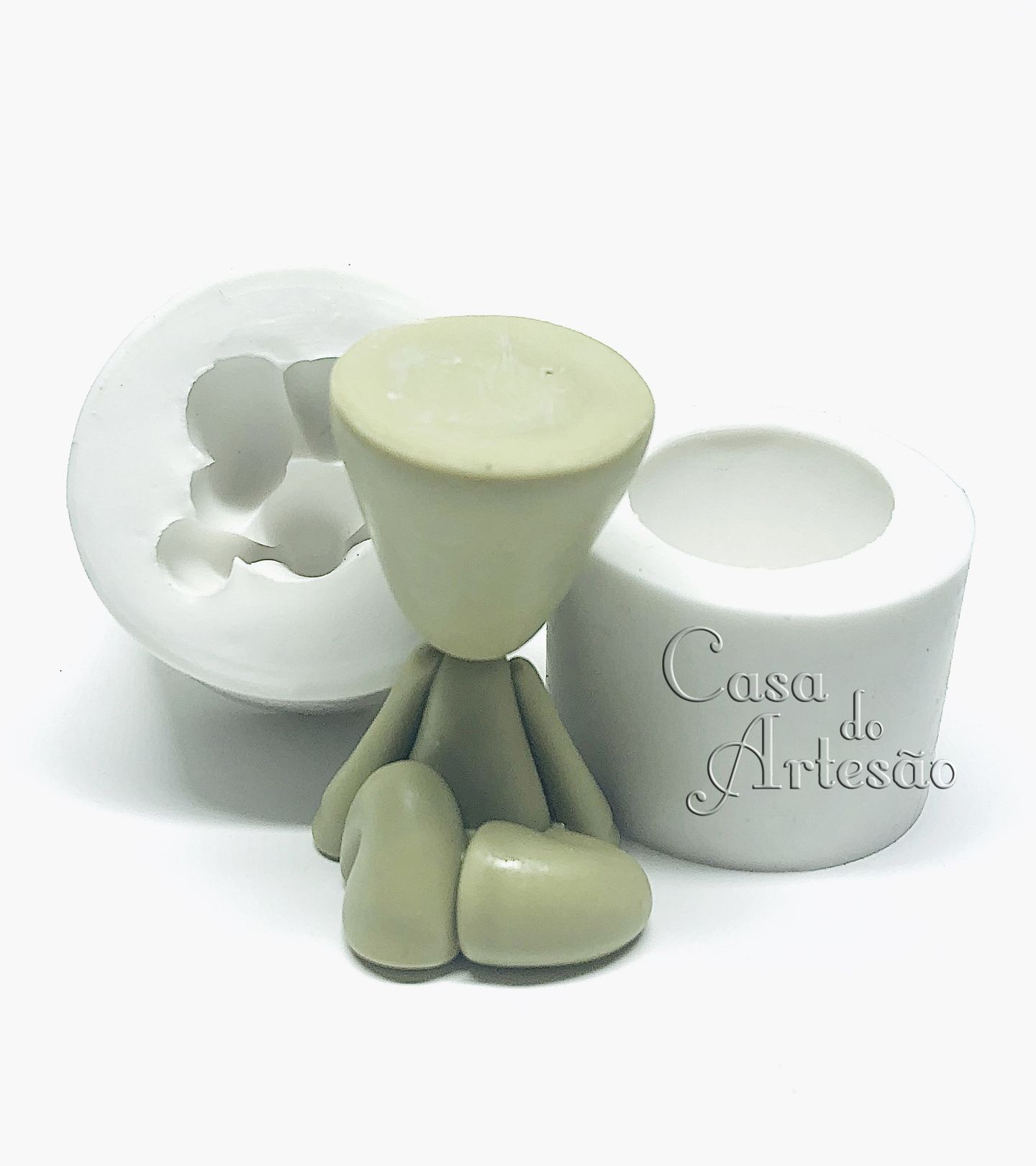 Molde de silicone - Vaso Bob I - Medio - P905