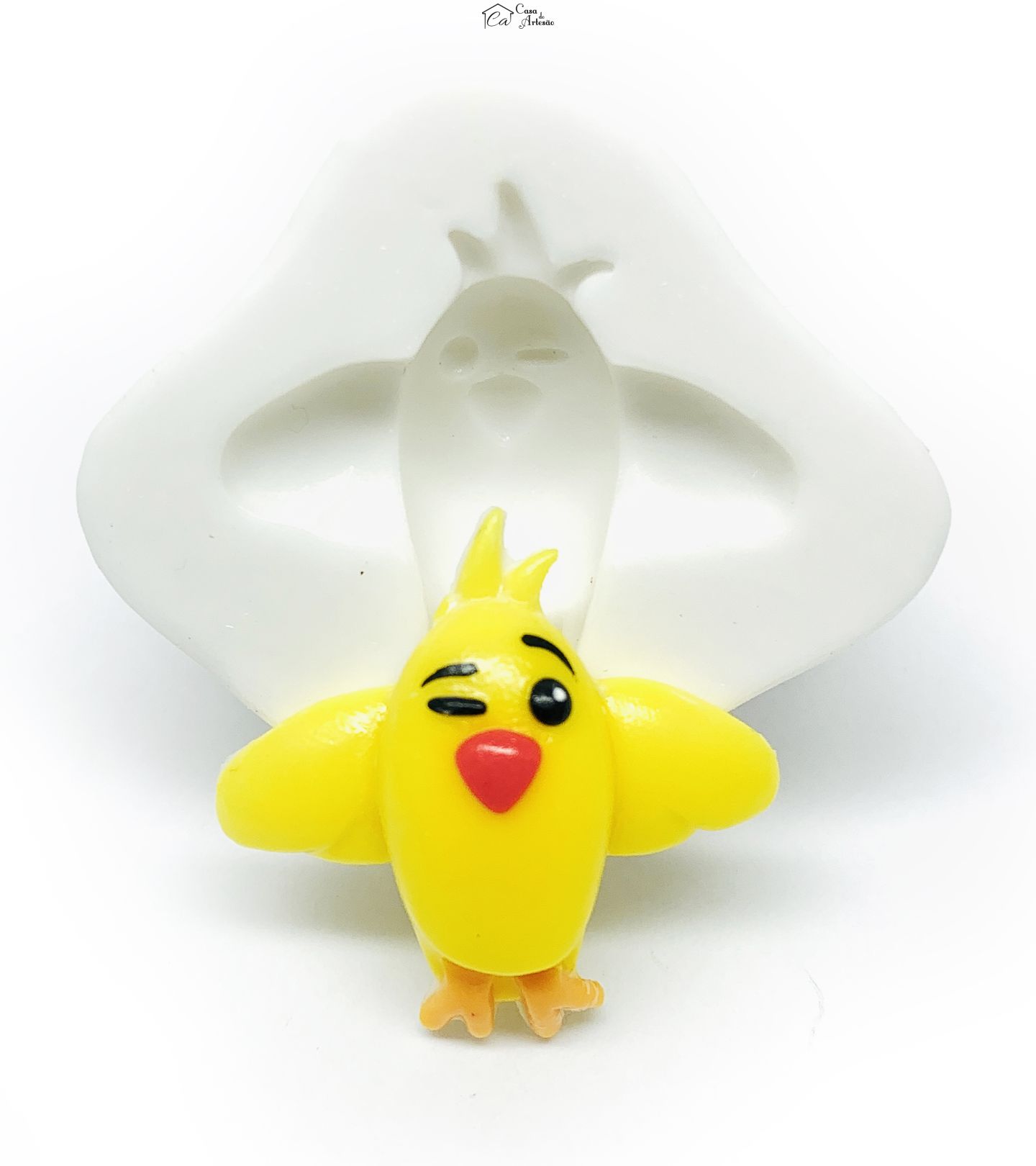 Molde de silicone - Palhaço Plim Plim - Wichi Wi - Pequeno - P1218