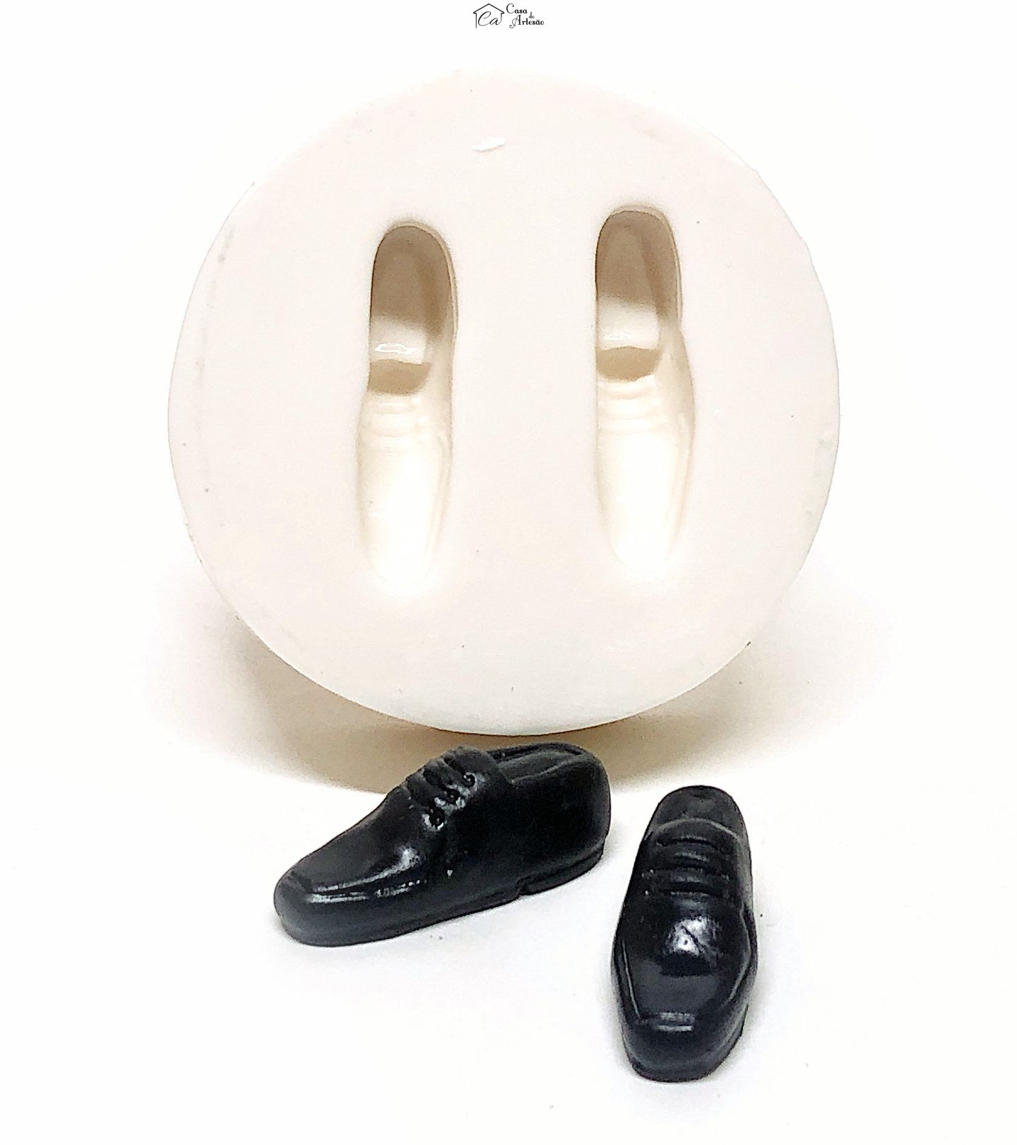 Molde de silicone - Sapato p/ Noivo - Par