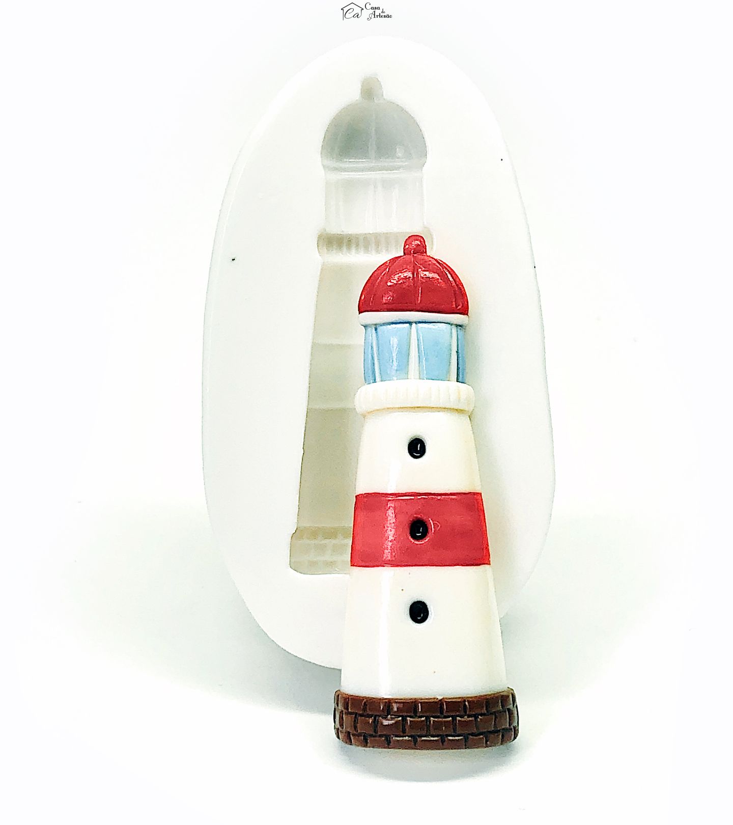 Molde de silicone - Farol - Maritimo - Grande - P1120