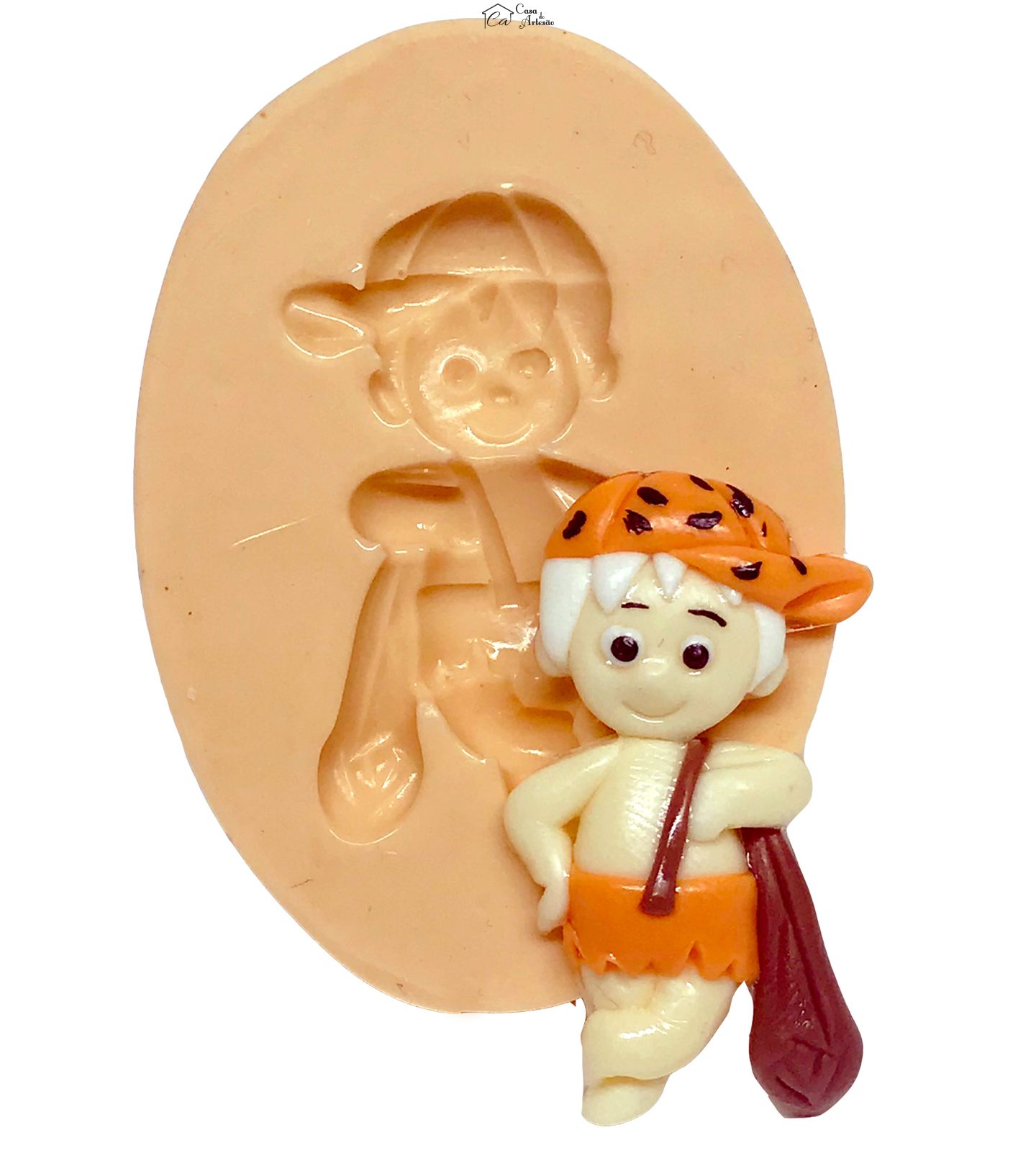 Molde de silicone - Flintstones - Bambam - Medio - P613