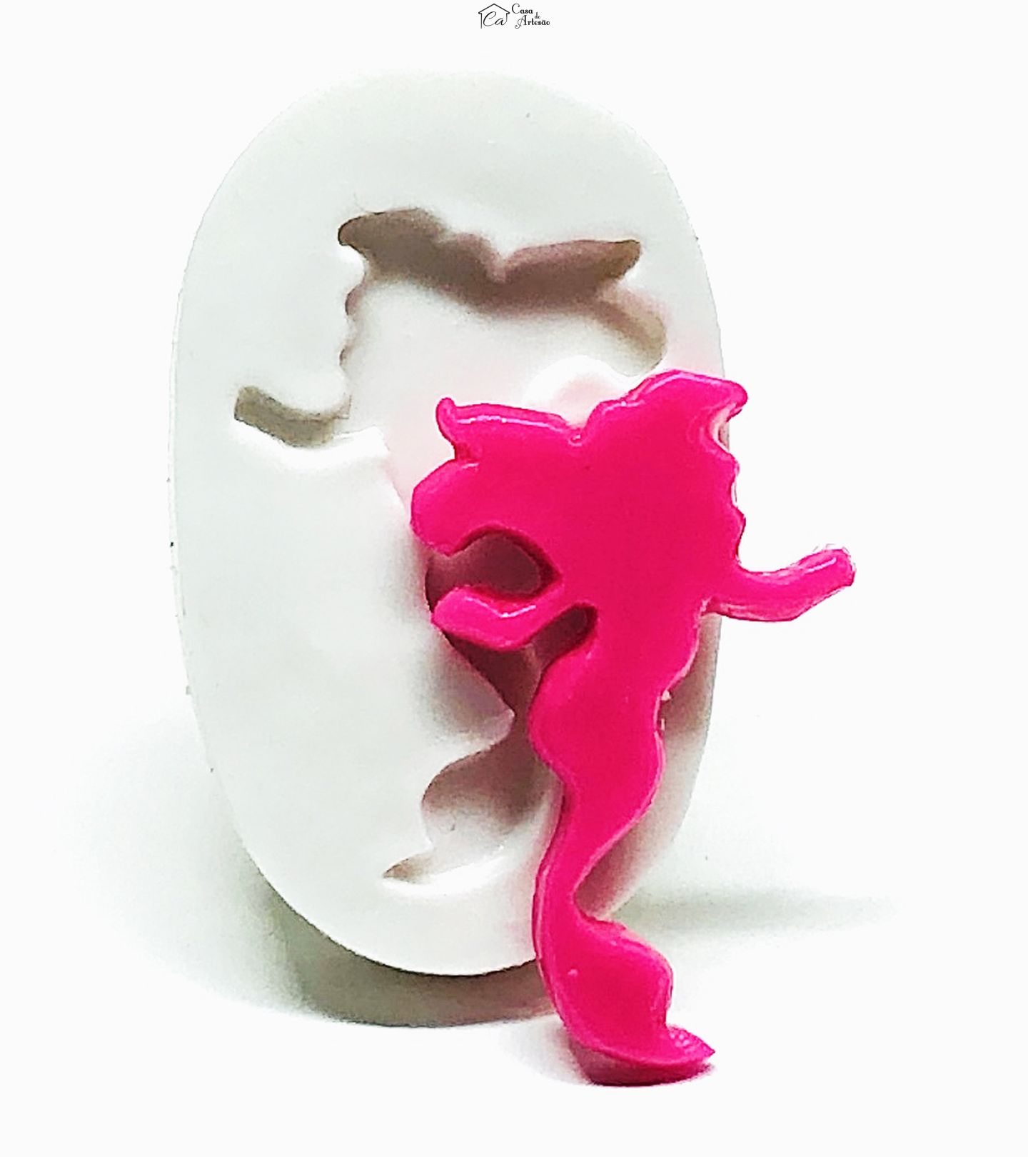 Molde de silicone - A Pequena Sereia - Ariel - Sombra Pequena - P970