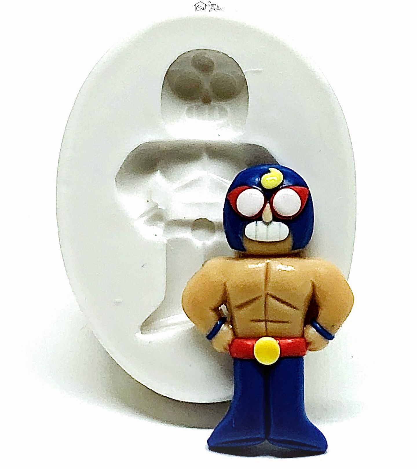 Molde de silicone - Brawl Stars - El Primo - Pequeno - P982