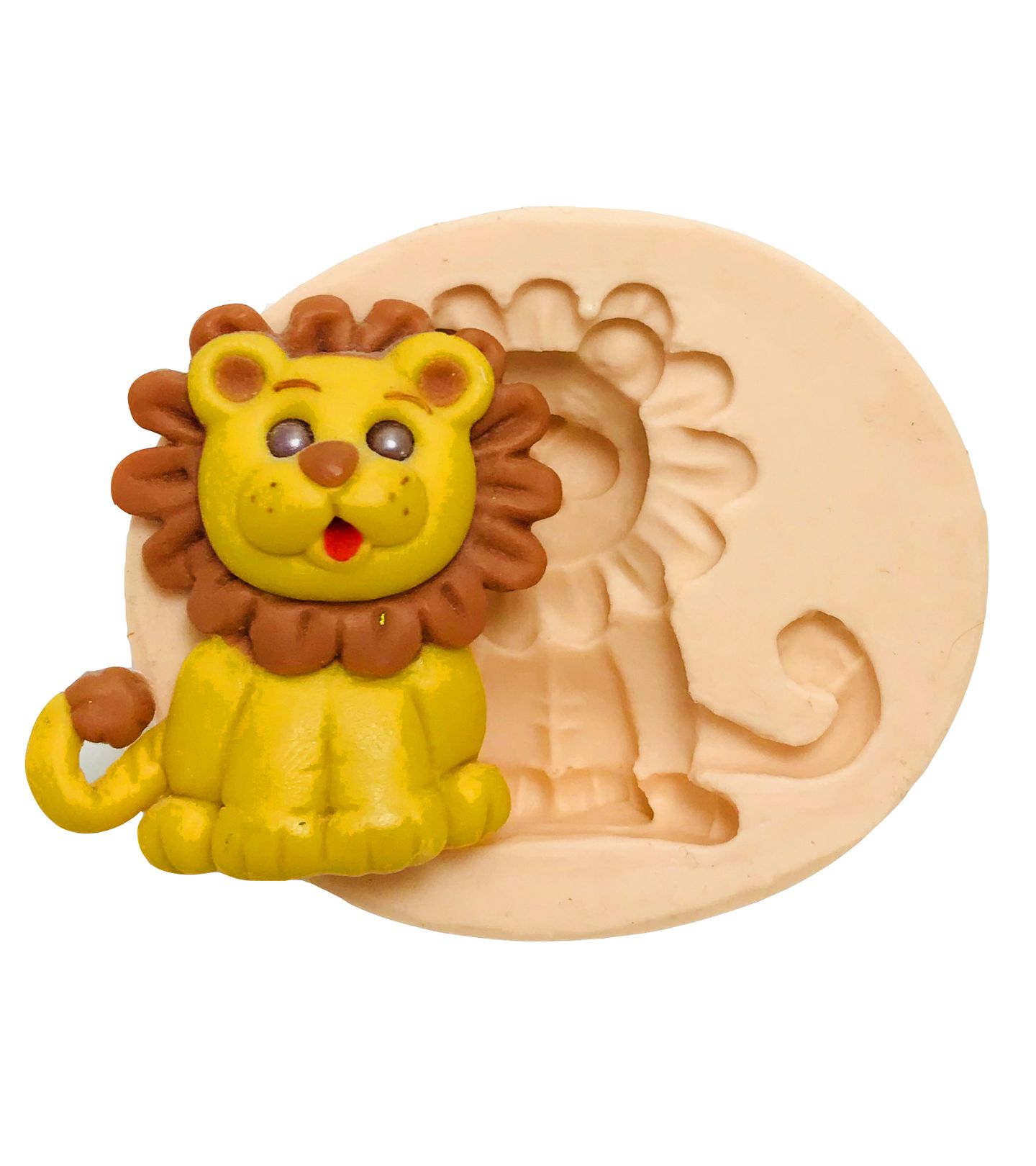 Molde de silicone - Leao