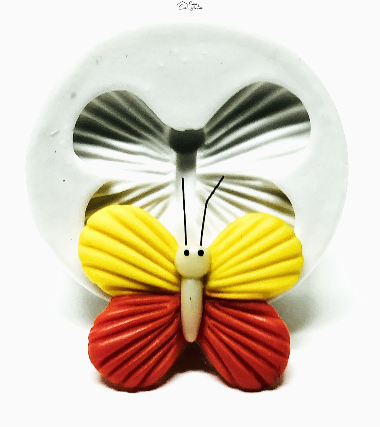 Molde de silicone - Borboleta Frisada