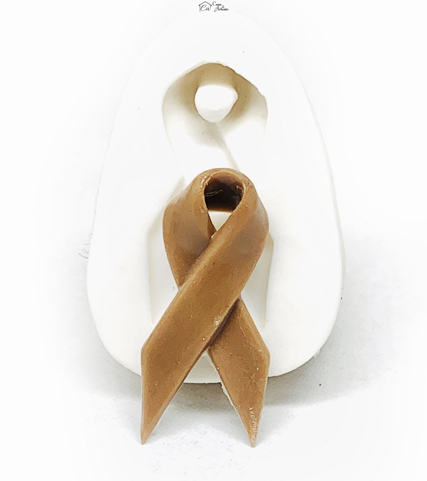 Molde de silicone - Fita Conscientização - Pequena - P1159