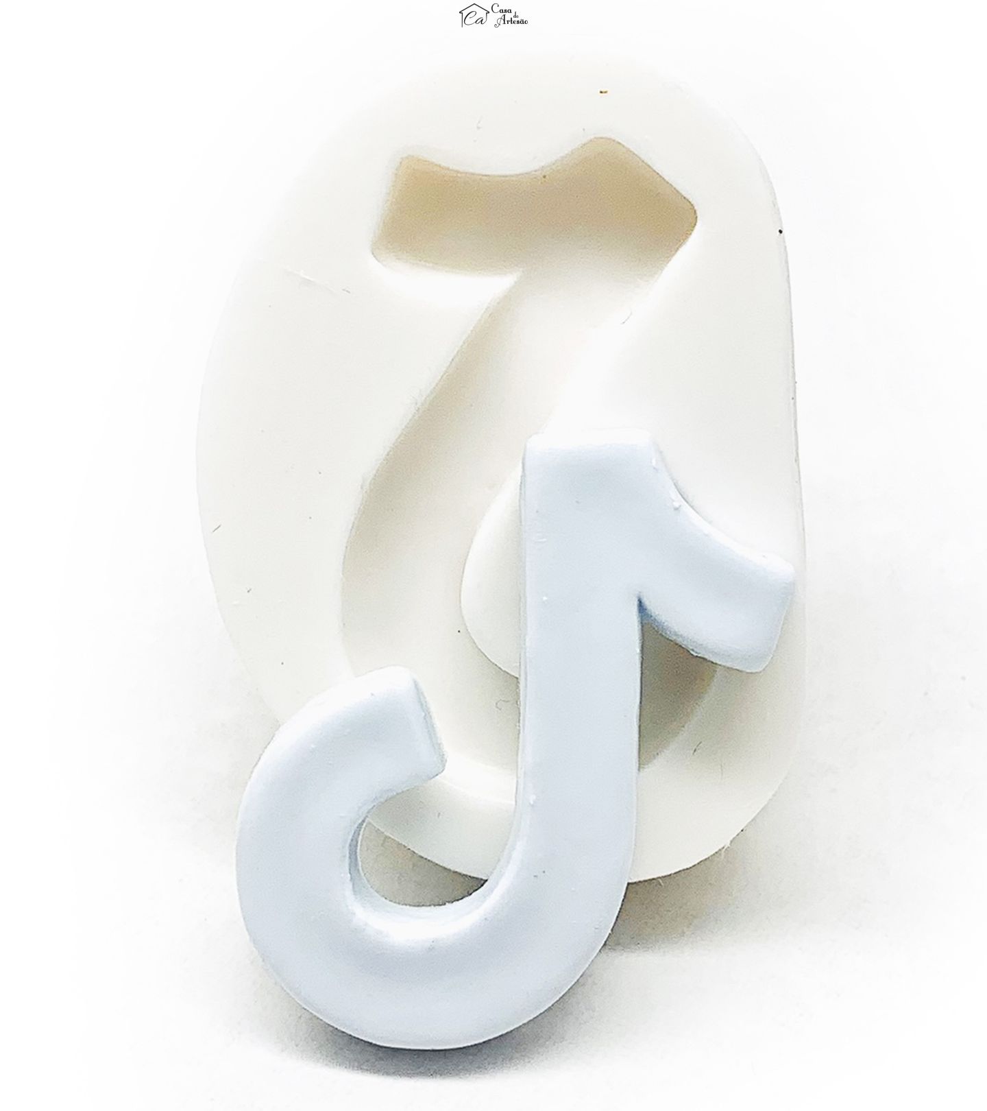 Molde de silicone - Tik Tok - Logo II - Medio - P1170