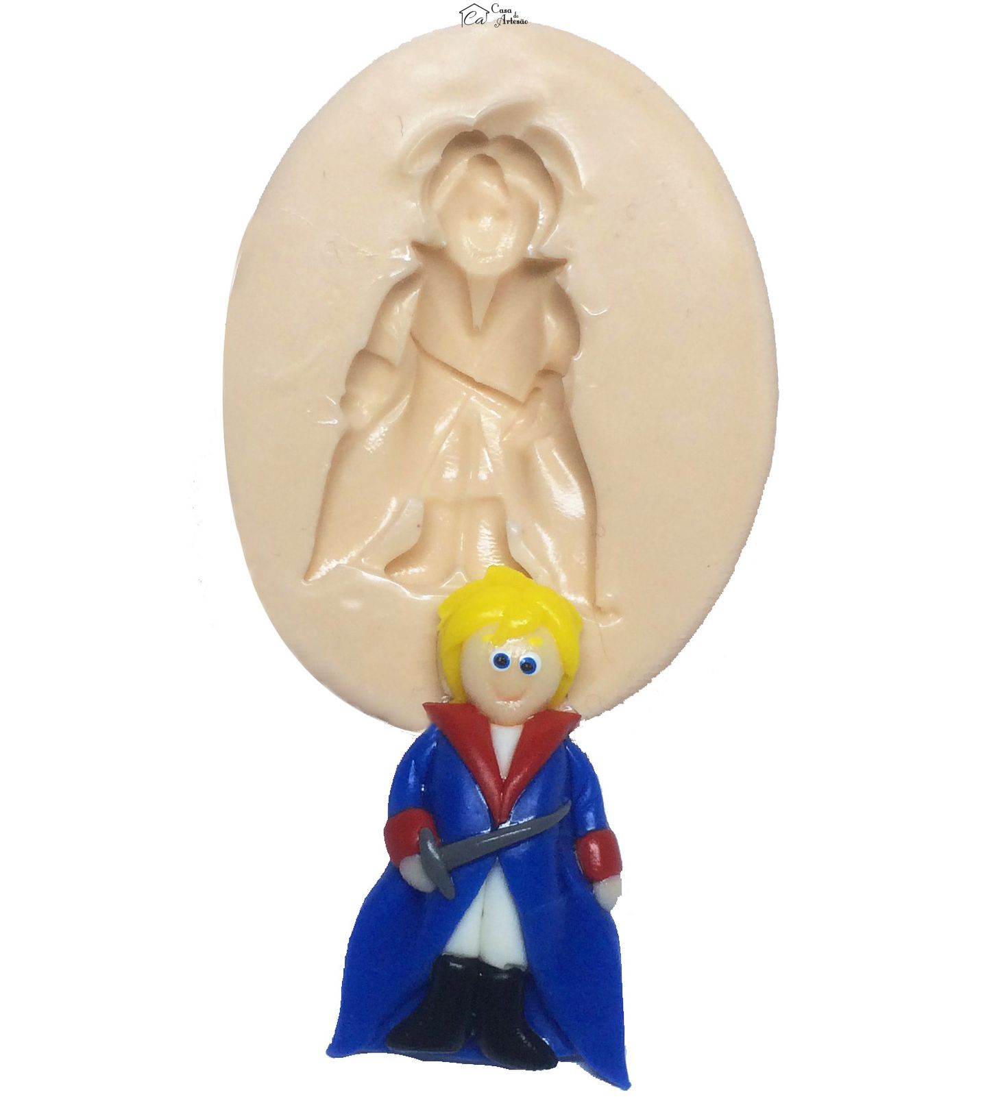 Molde de silicone - O Pequeno Principe - Principe Medio - P275