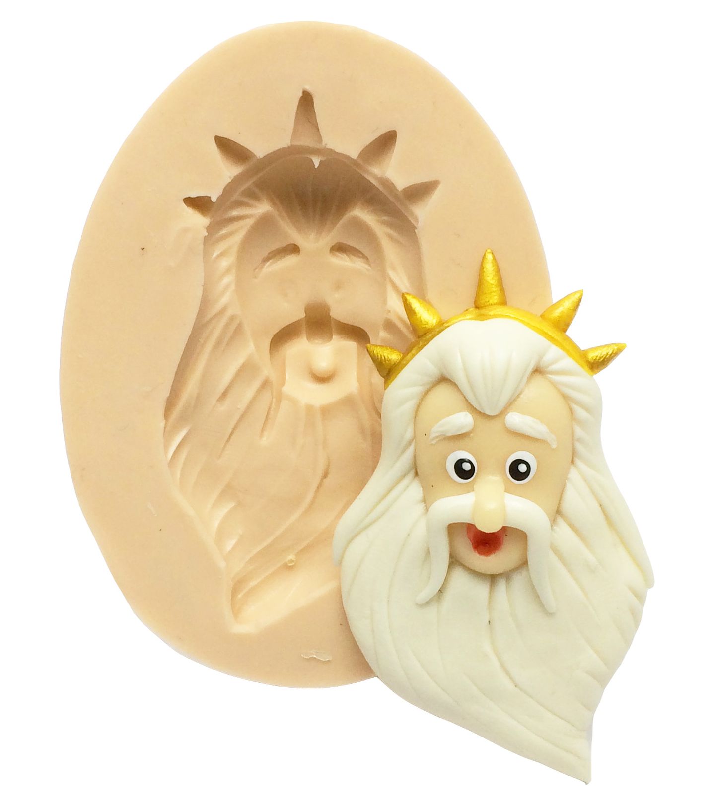 A Pequena Sereia - Rosto Tritao - P252