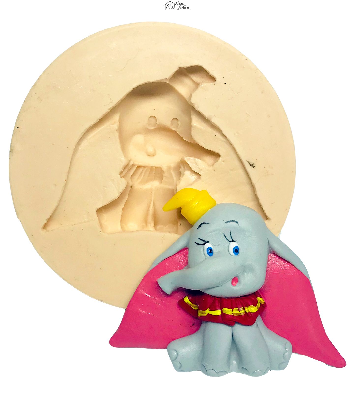 Molde de silicone - Dumbo - Dumbo Grande - P507