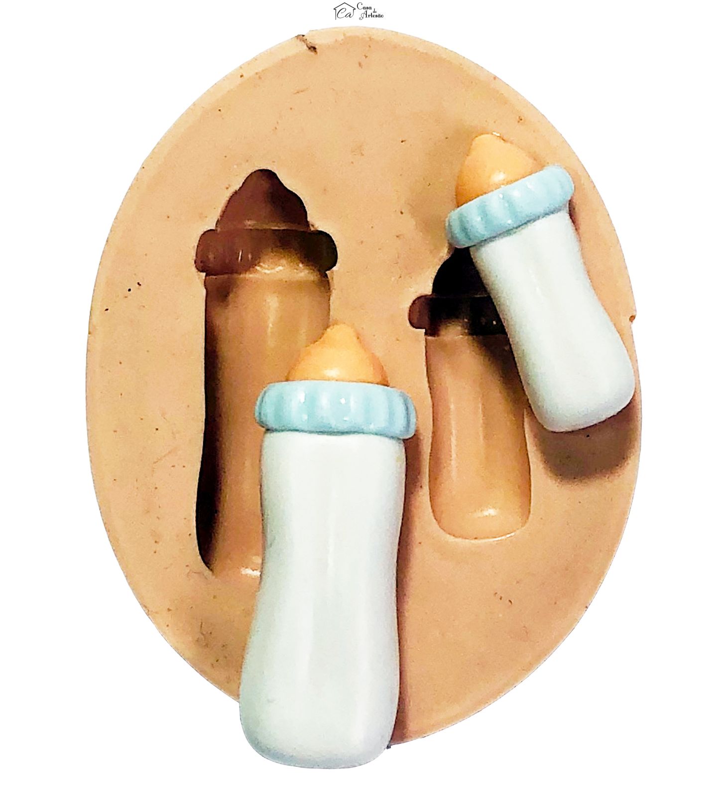 Molde de silicone - Mamadeira - Media e Pequena - P714